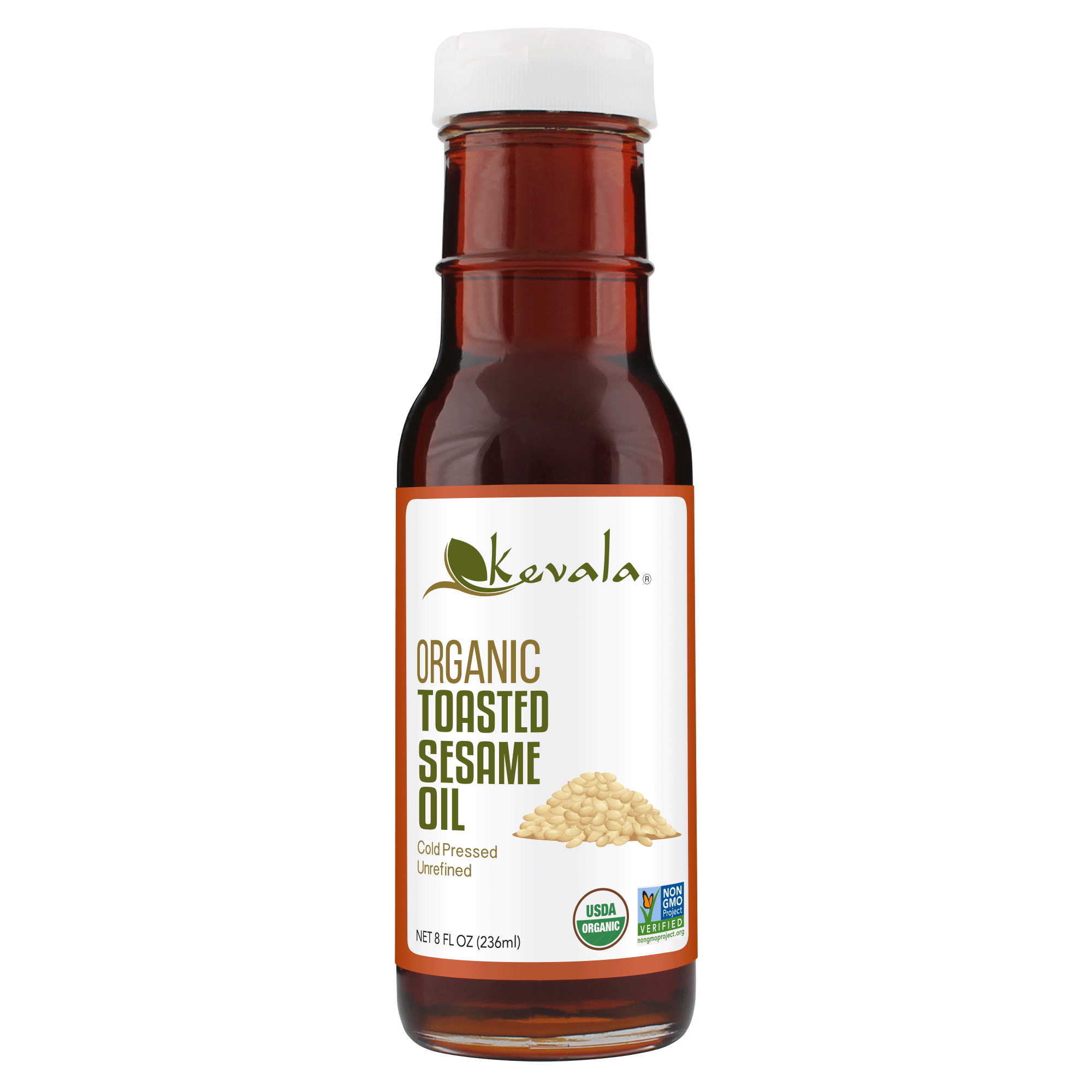 Organic Toasted Sesame Oil 8 fl oz