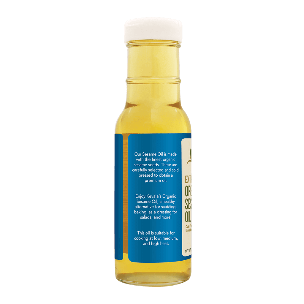 Organic Extra Virgin Sesame Oil 8 fl oz
