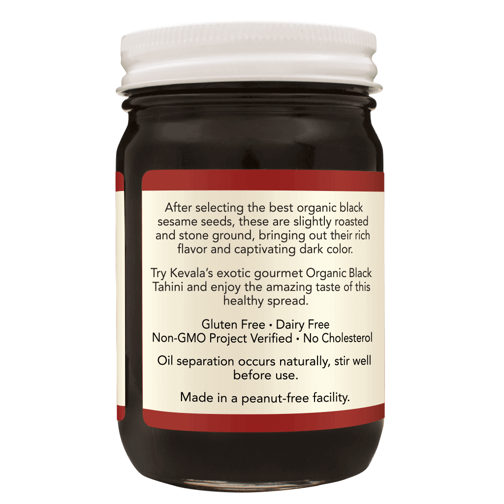 Organic Black Tahini 12 oz