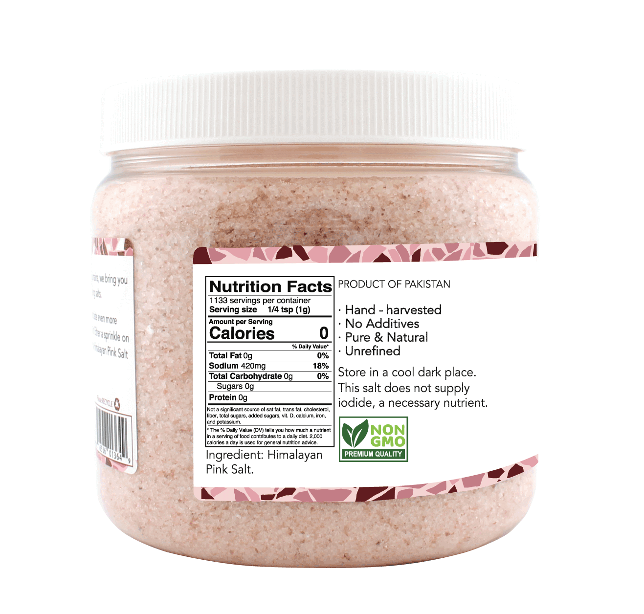Himalayan Pink Salt 2.5 lb
