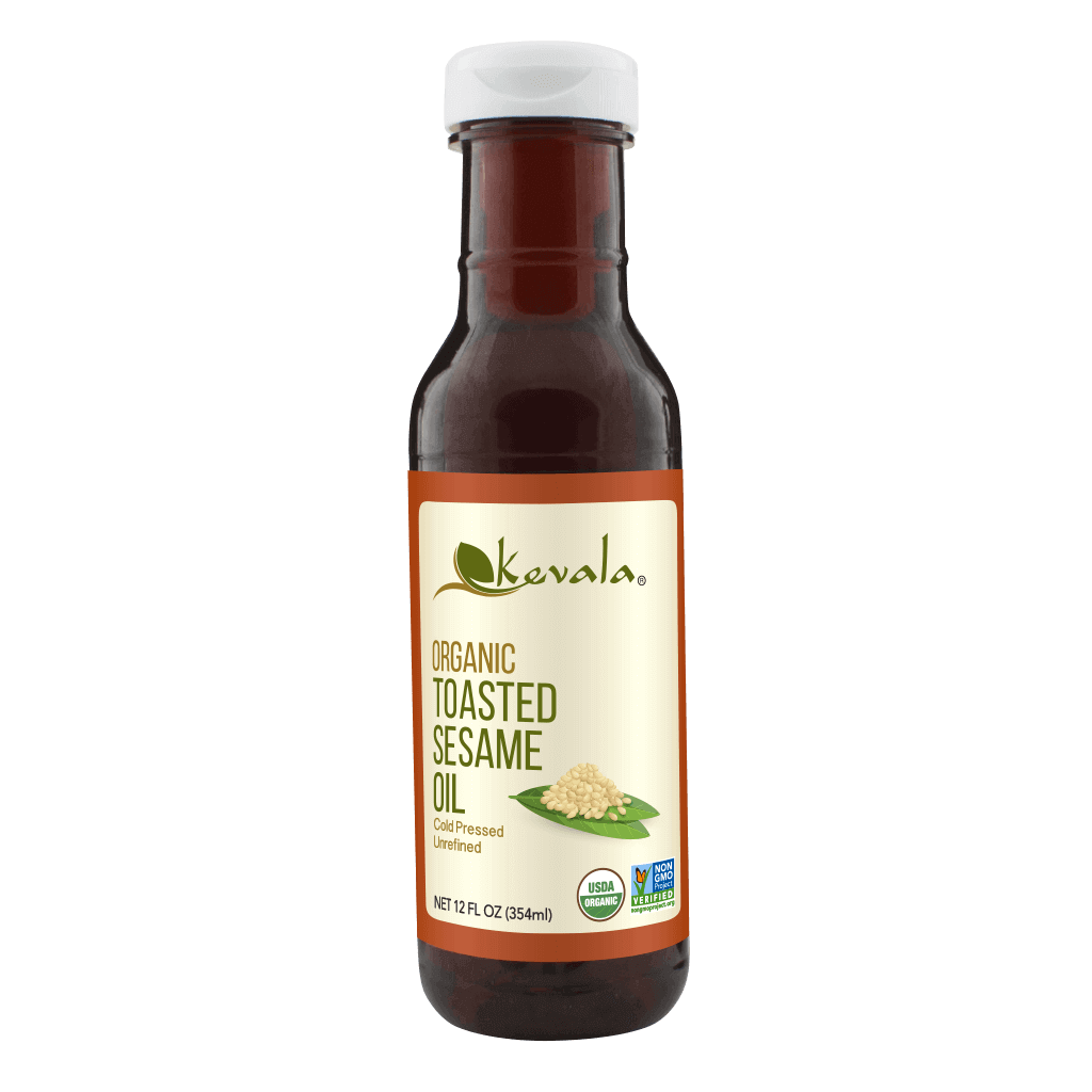 Organic Toasted Sesame Oil 12 fl oz