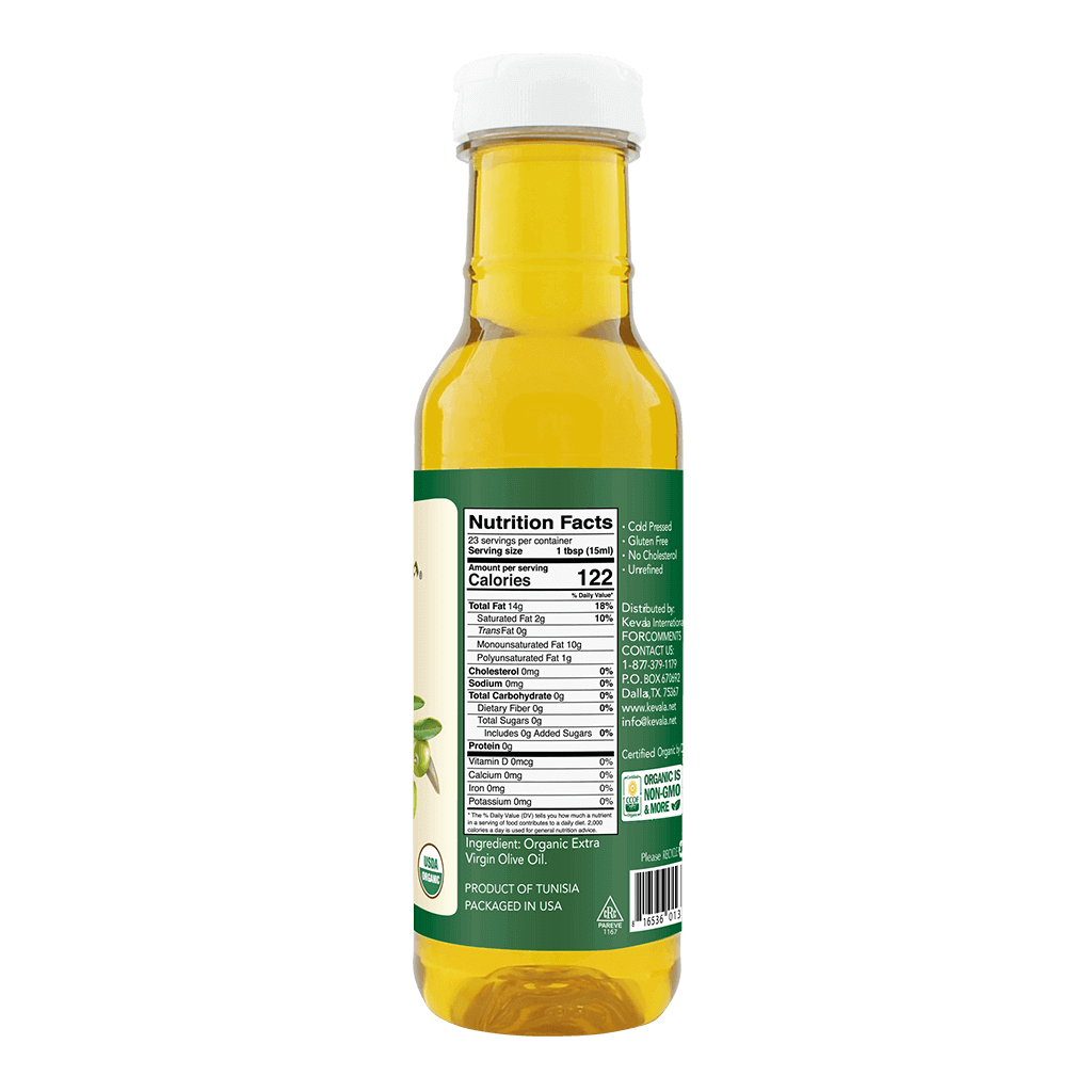 Extra Virgin Organic Olive Oil 12 fl oz