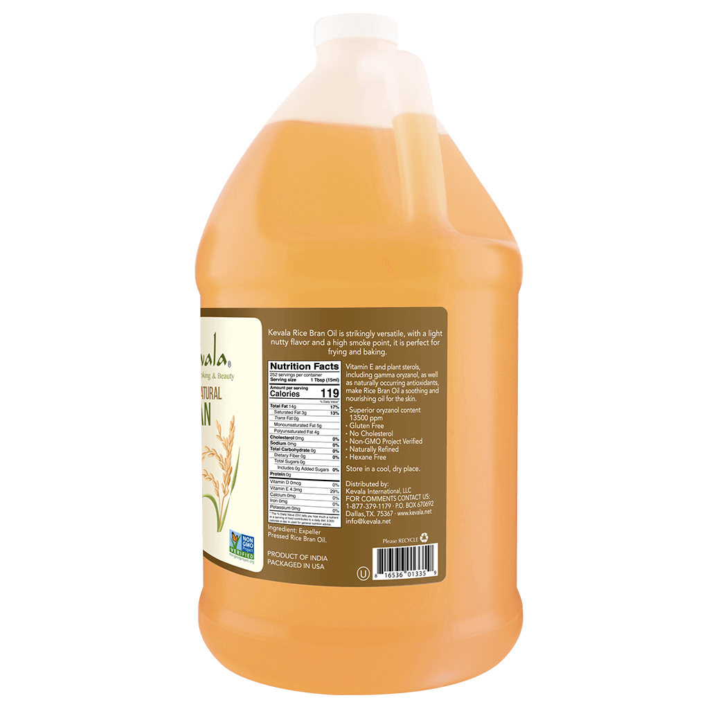 Rice Bran Oil 128 fl oz (1 gal)