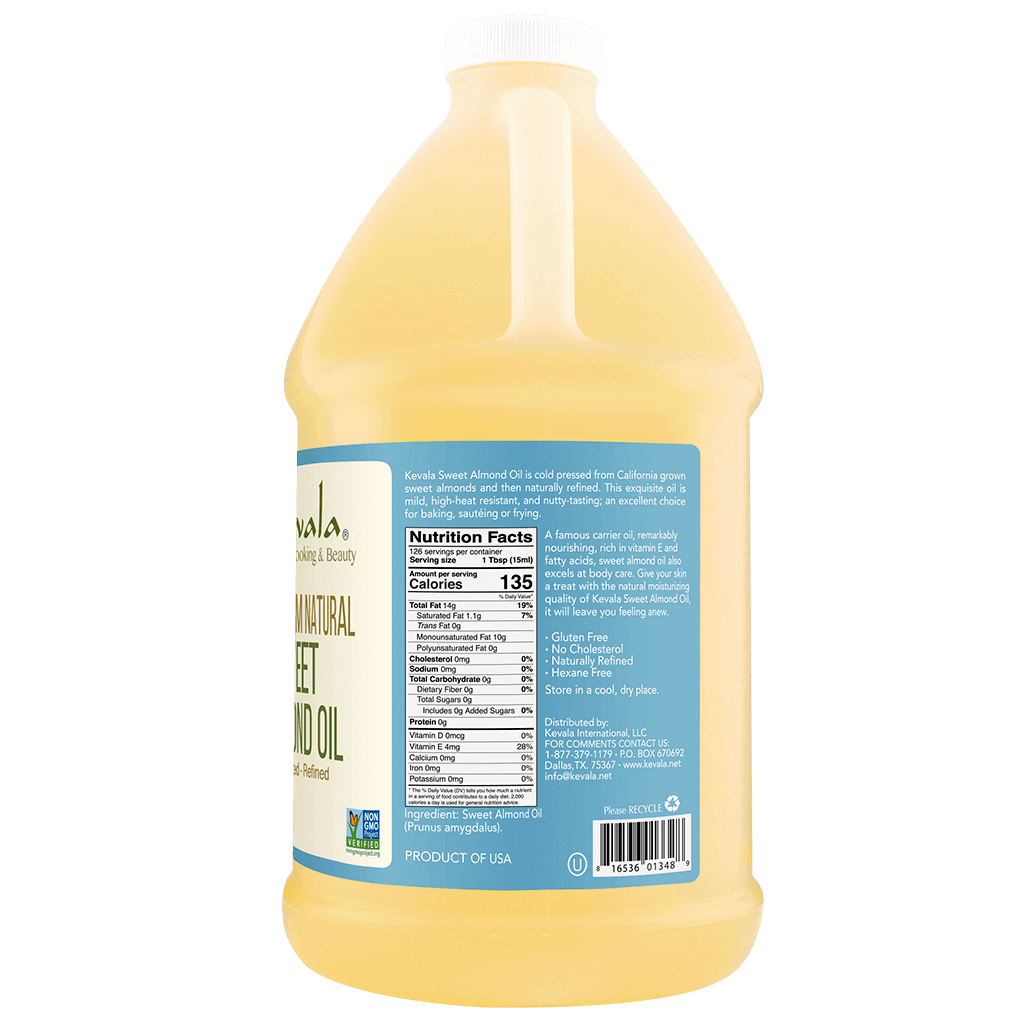 Almond Oil 64 fl oz (1/2 Gal)