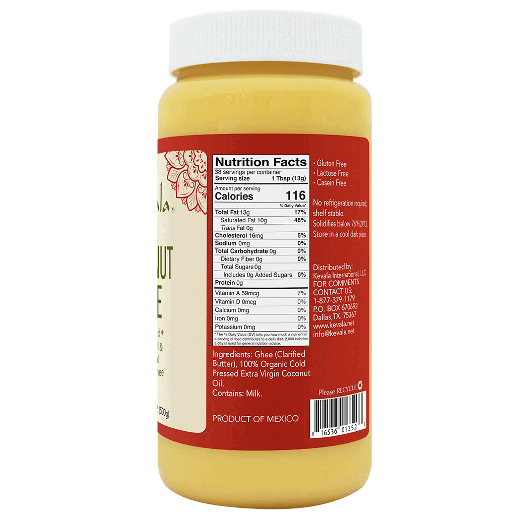 Coconut Ghee 17.6 oz