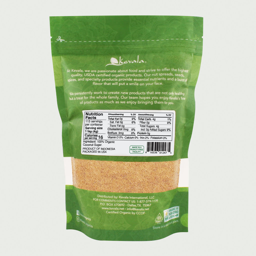 Organic Coconut Sugar 16 oz