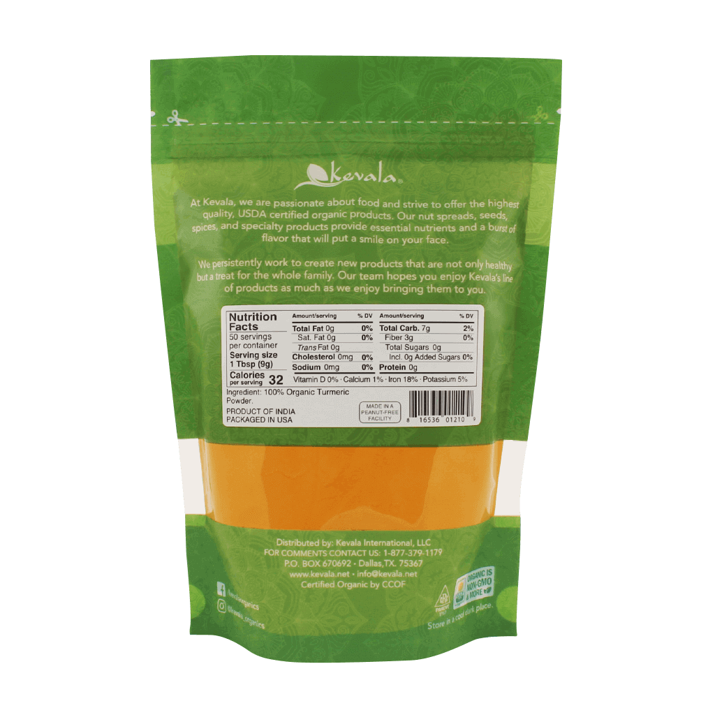 Organic Turmeric Powder 1 lb