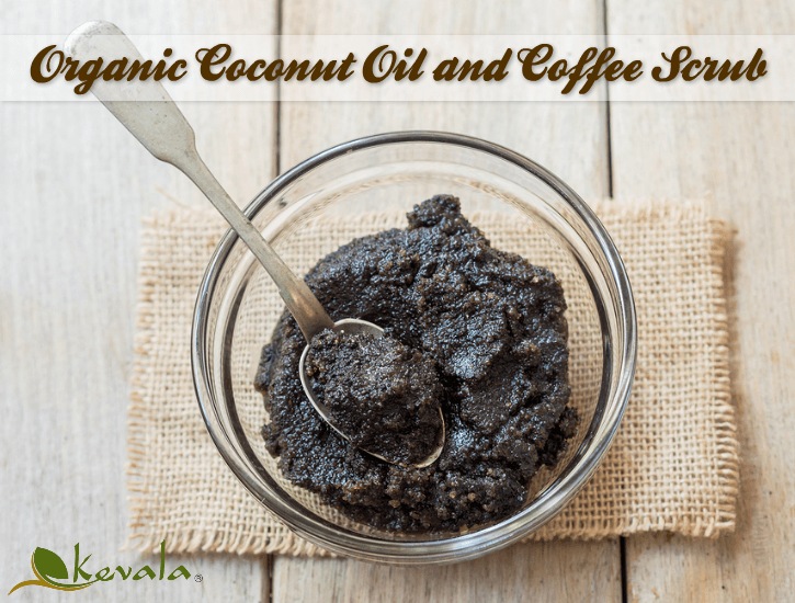 Organic coconut oil scrub