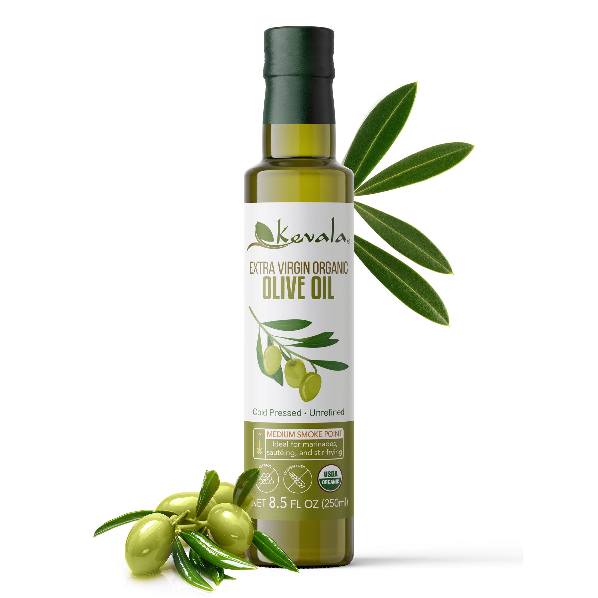 Extra Virgin Organic Olive Oil 8.5 fl oz