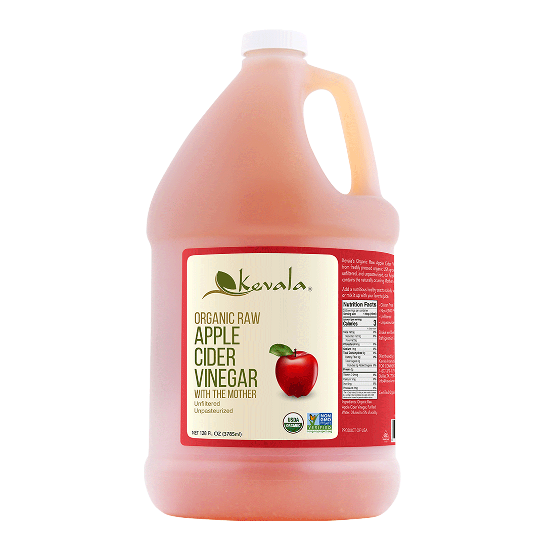 Organic Raw Apple Cider Vinegar 128 fl oz (1 gal)