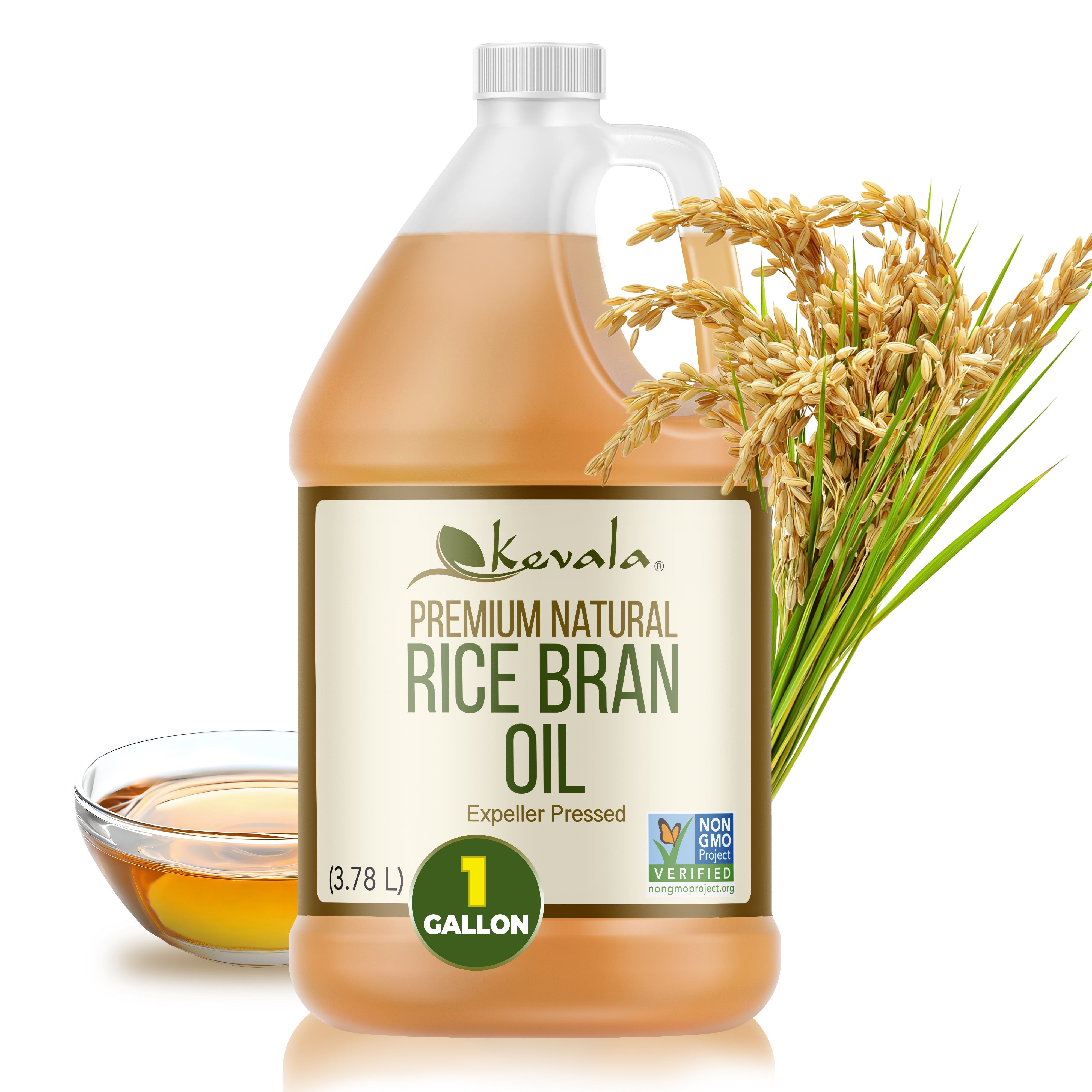 Rice Bran Oil 128 fl oz (1 gal)