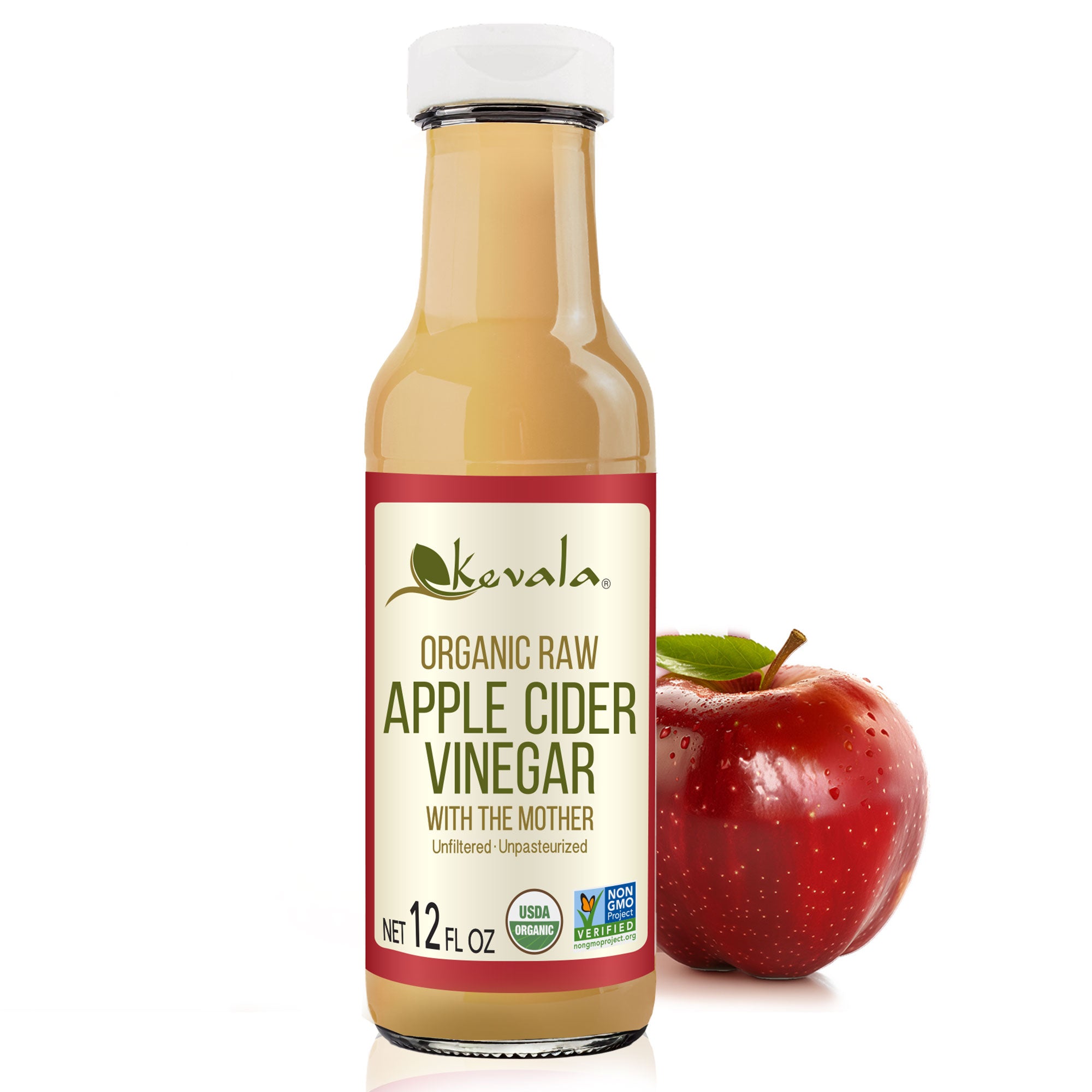 Organic Raw Apple Cider Vinegar 12 fl oz