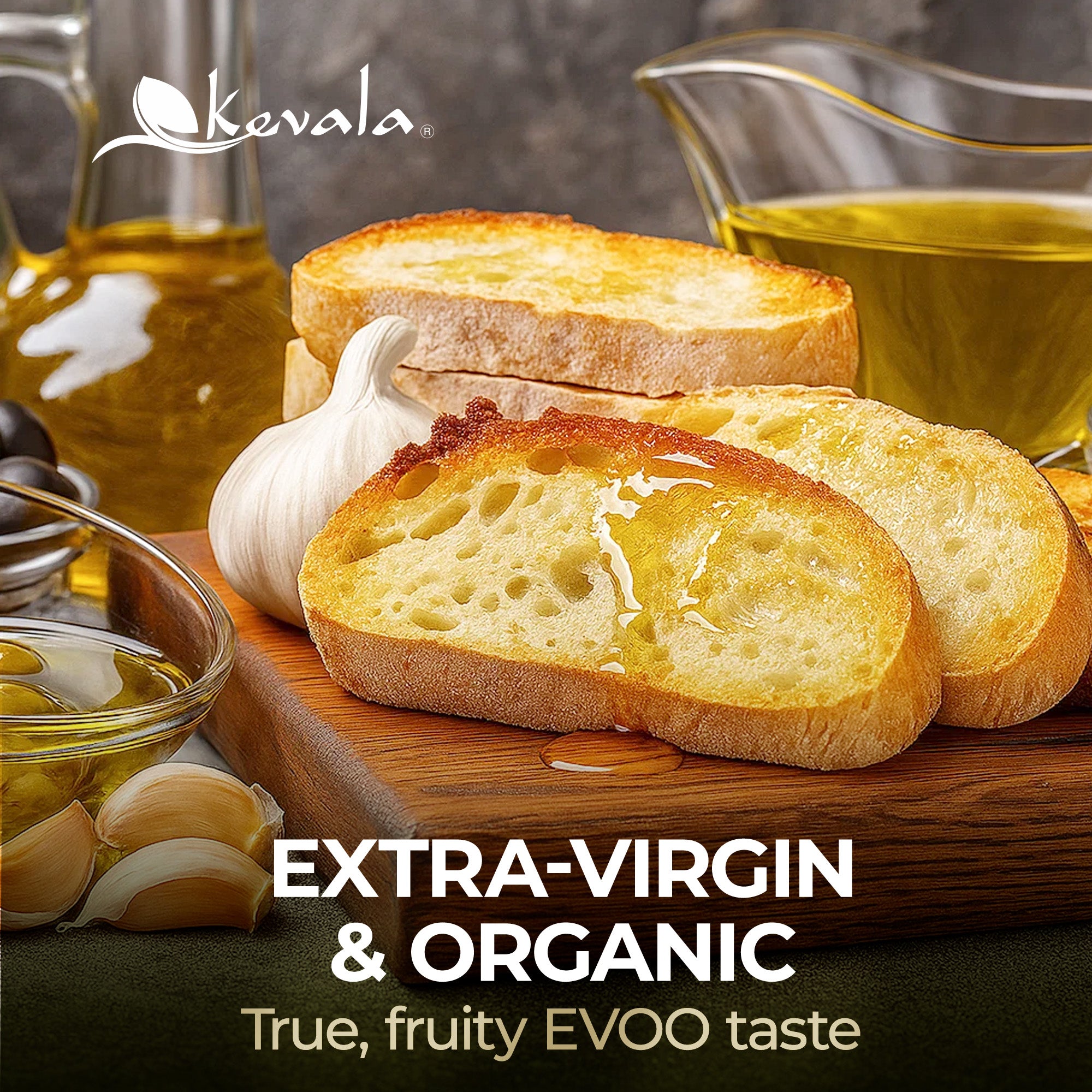 Extra Virgin Organic Olive Oil 8.5 fl oz – Kevala