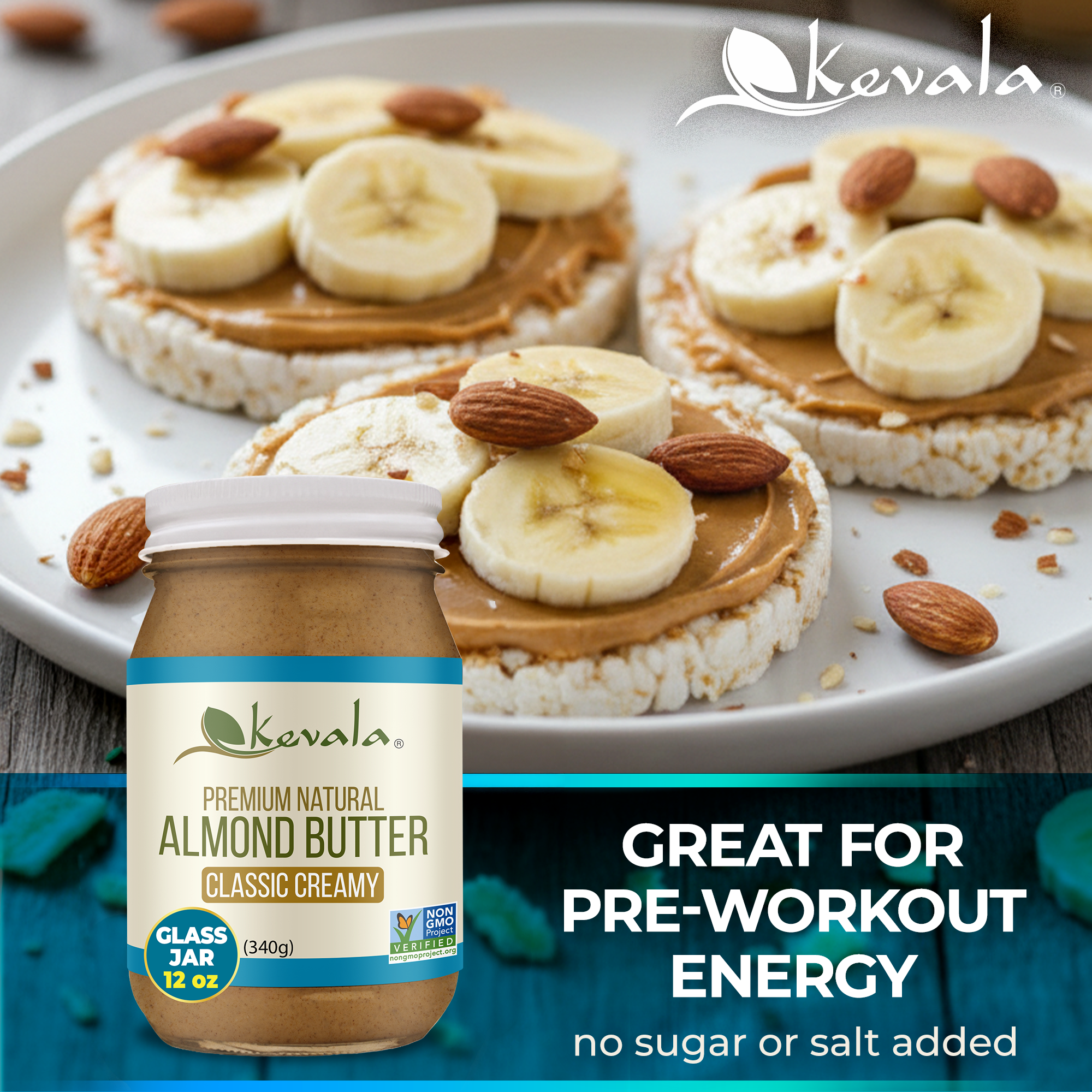 Almond Butter Creamy 12 oz