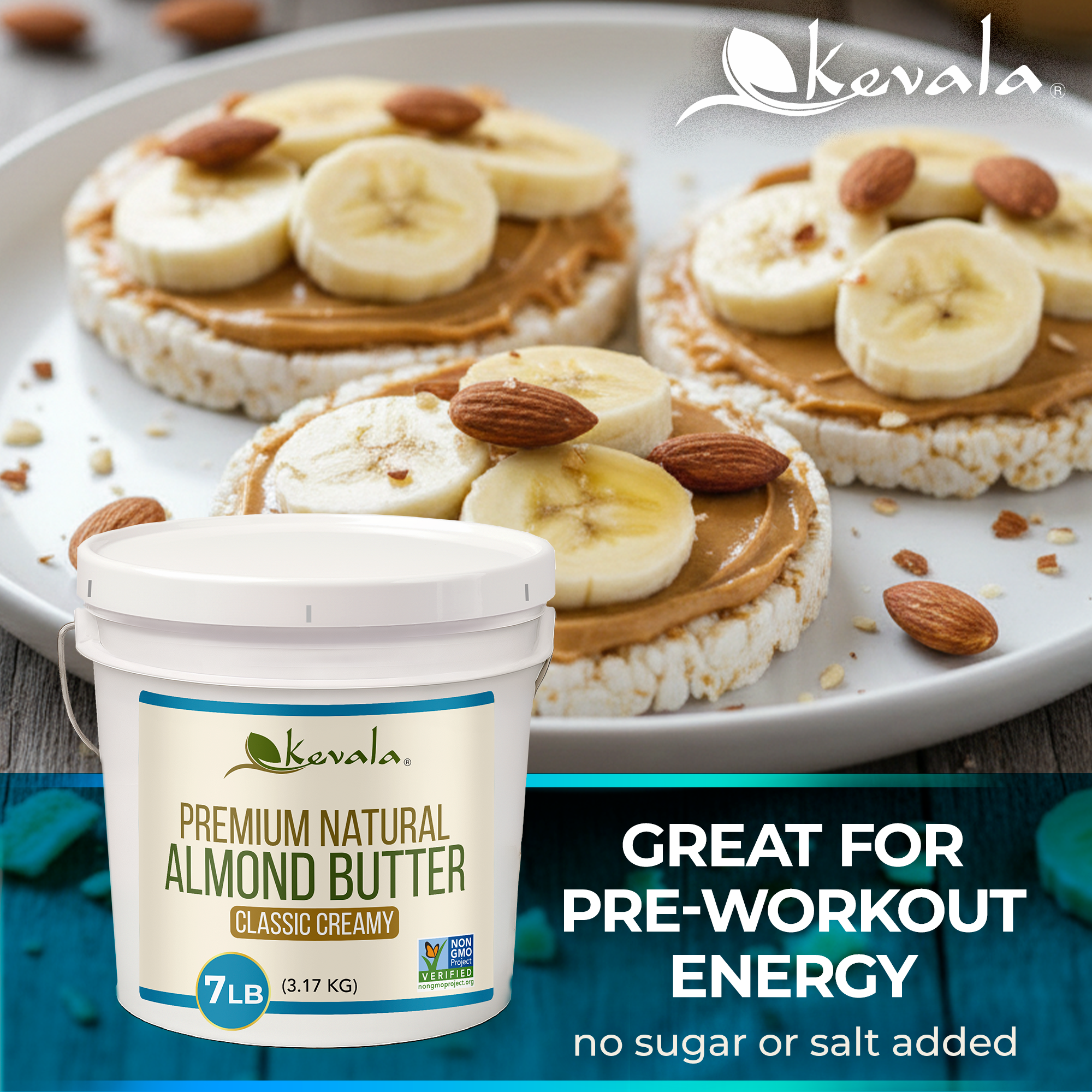 Almond Butter Creamy 7 lb