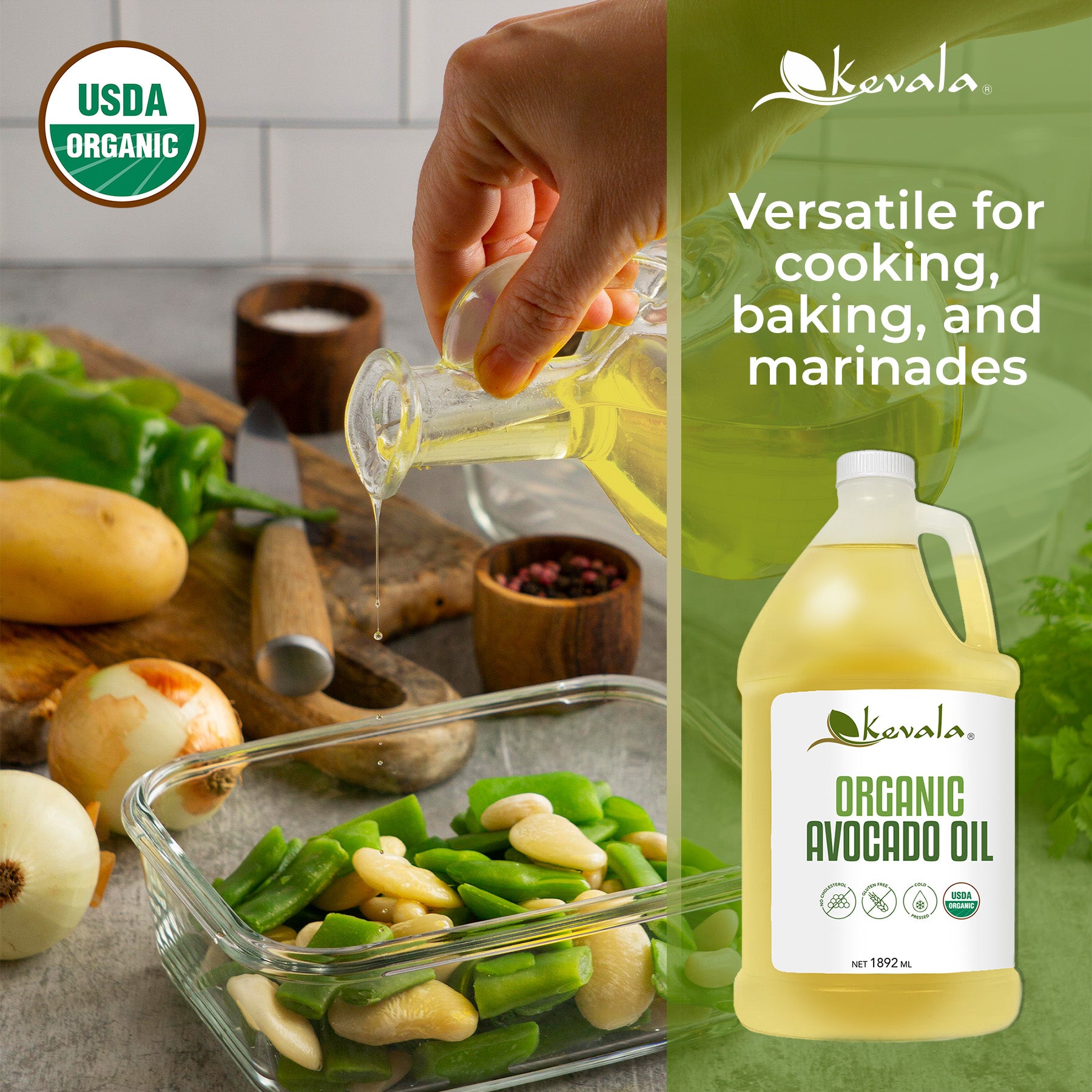 Organic Avocado Oil 64 fl oz
