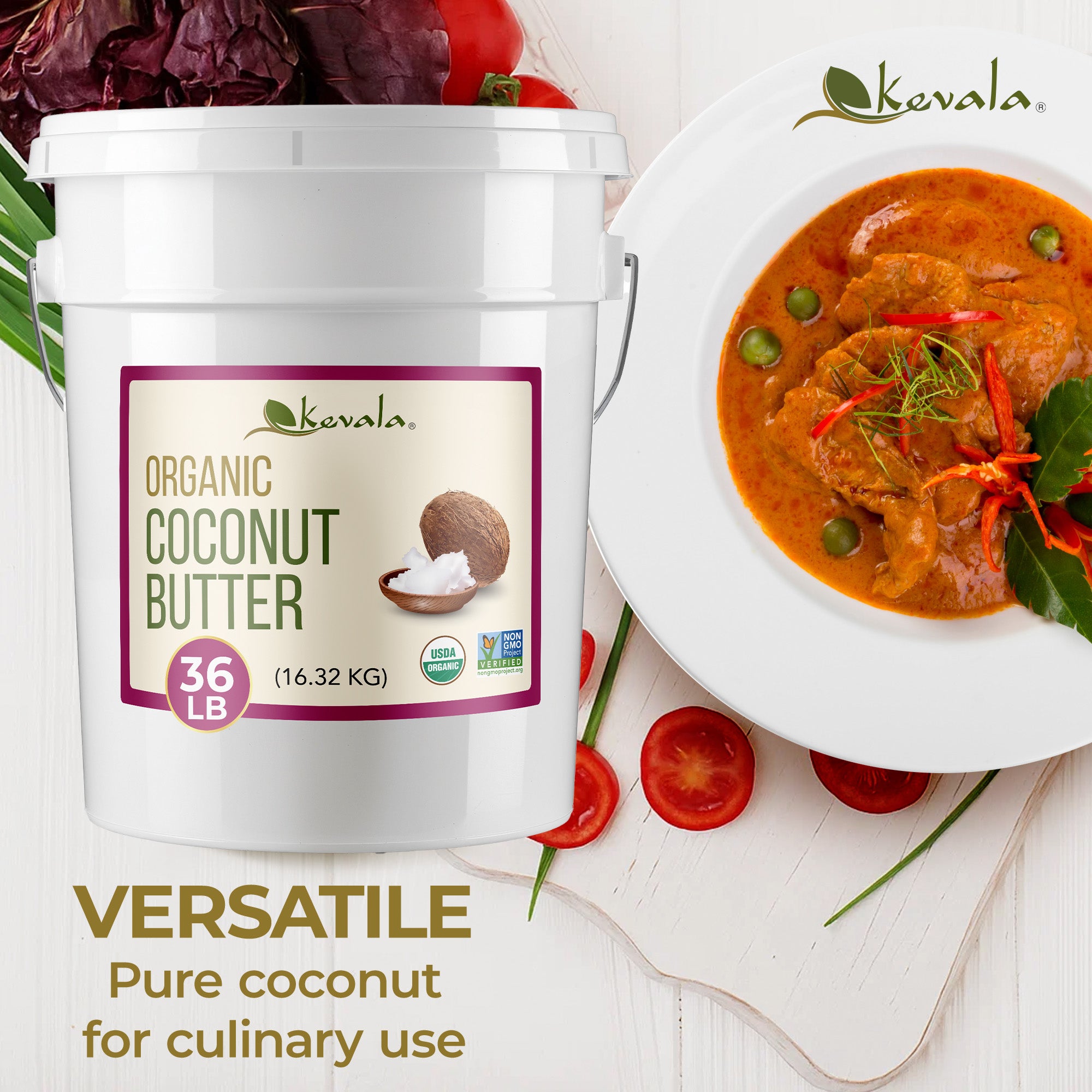 Organic Coconut Butter 36 lb