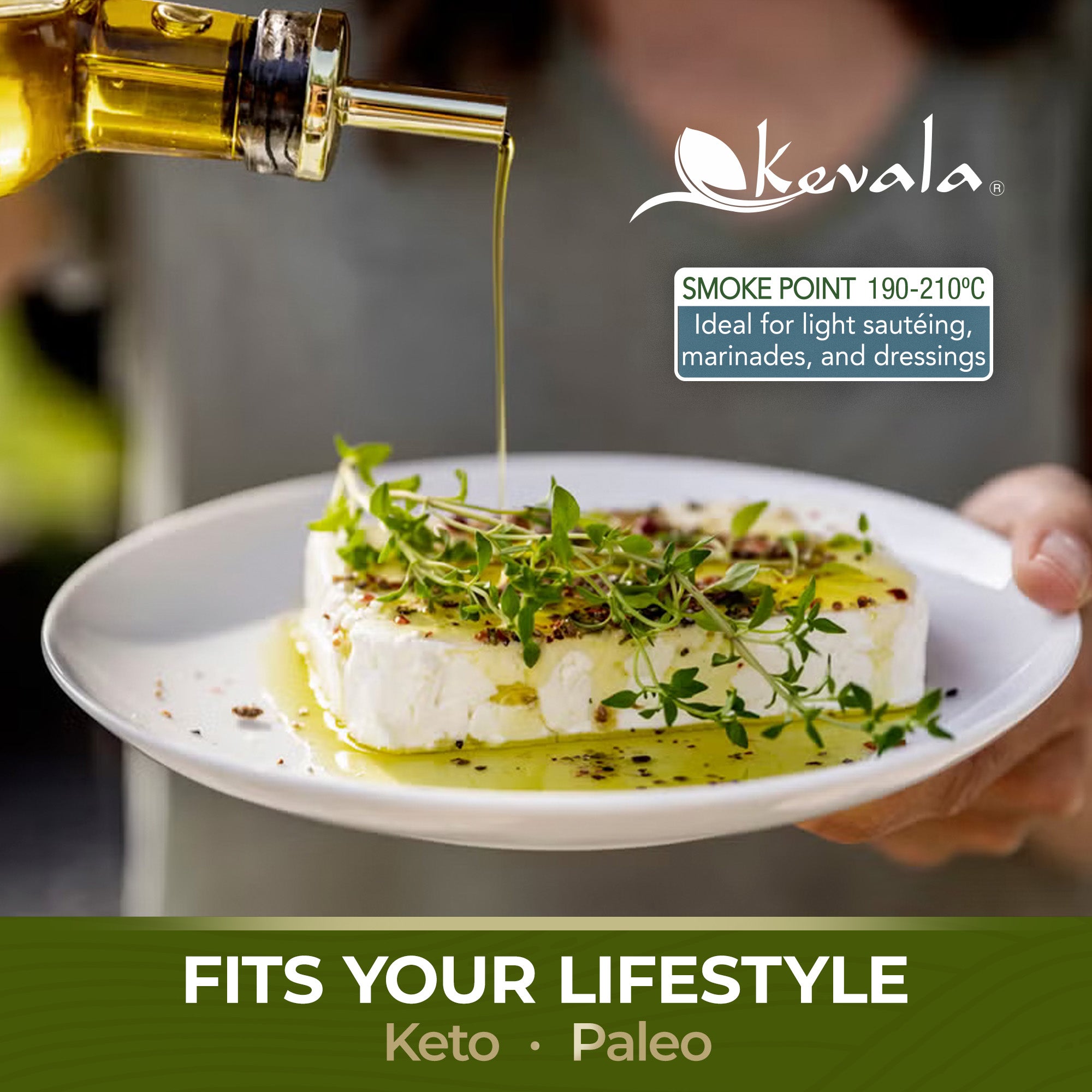 Extra Virgin Organic Olive Oil 8.5 fl oz – Kevala