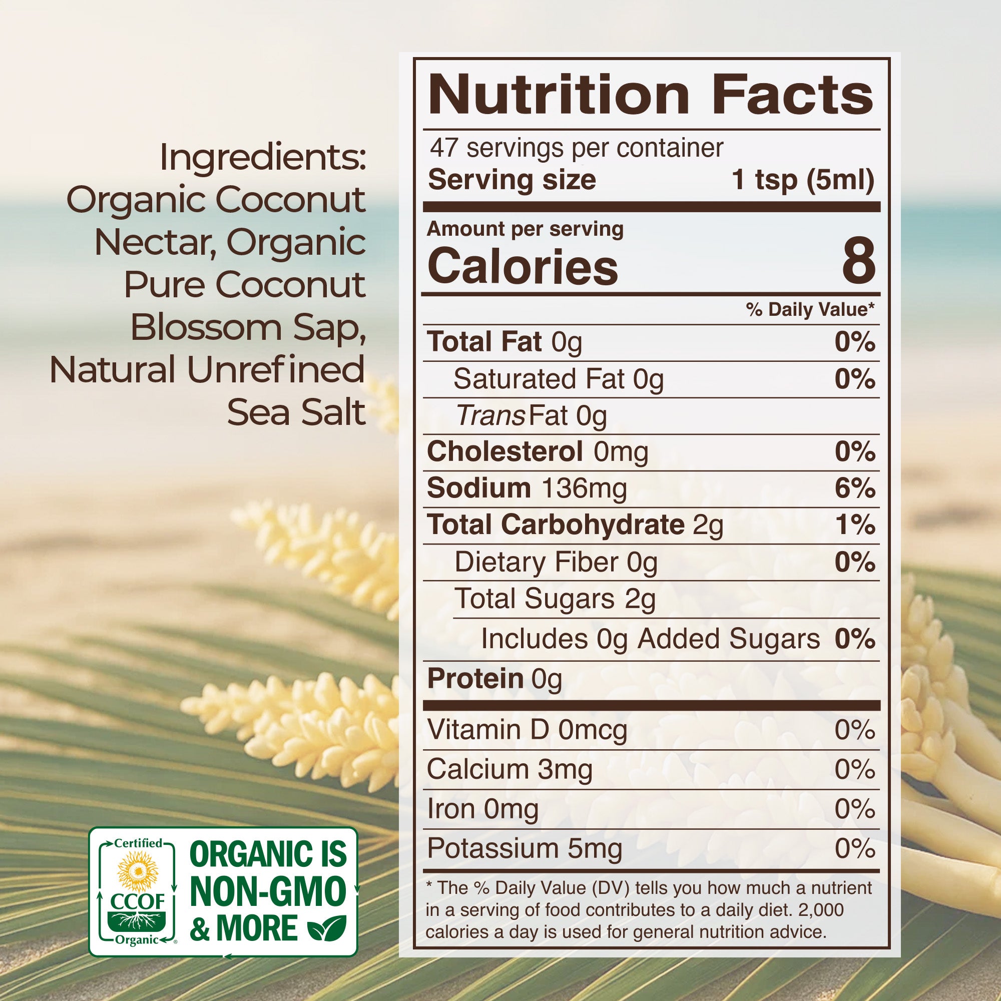 Coconut Aminos 8 fl oz
