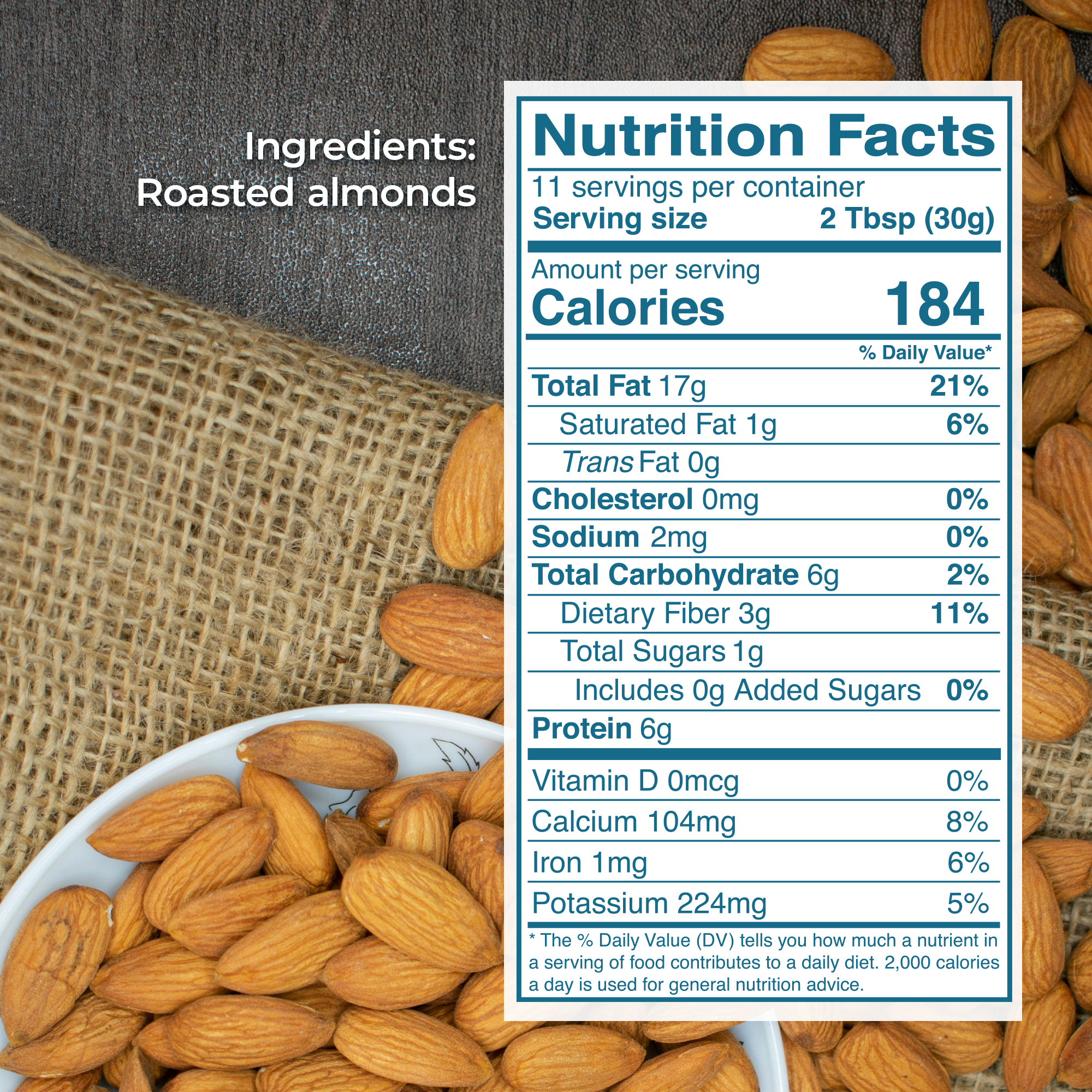 Almond Butter Creamy 12 oz
