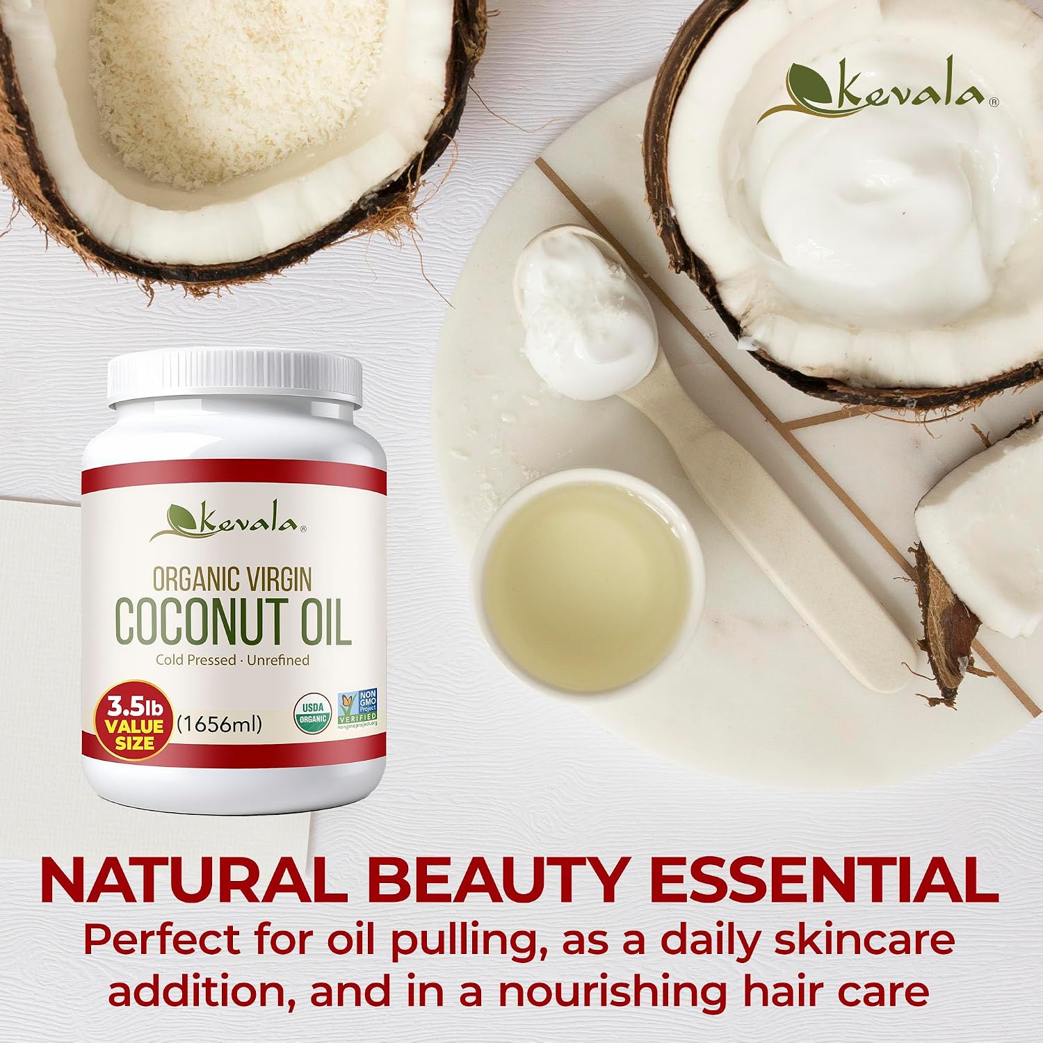 Organic Coconut Oil 3.5 lb