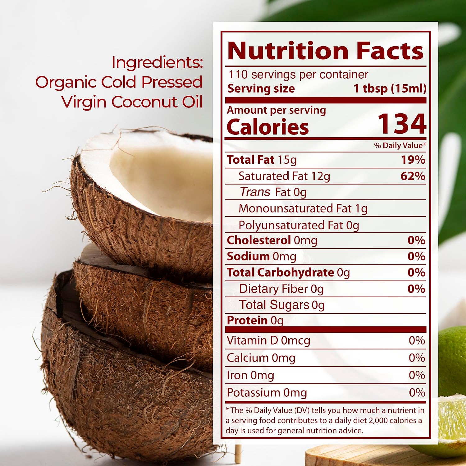 Organic Coconut Oil 3.5 lb