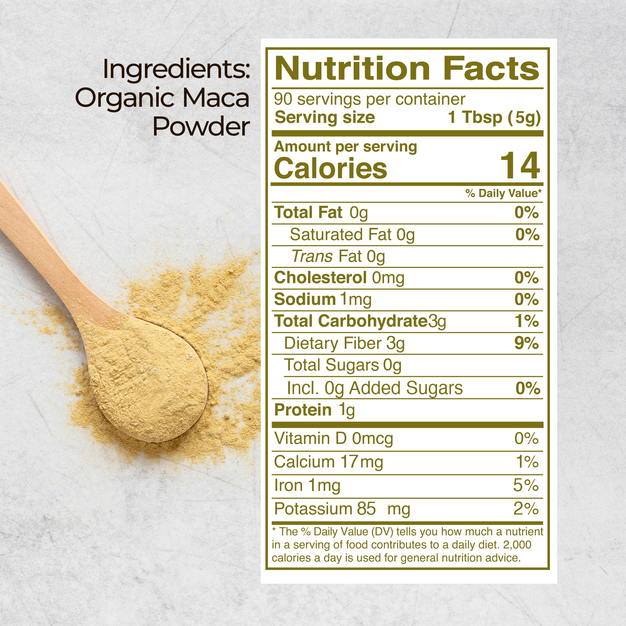 Organic Maca Powder 16 oz