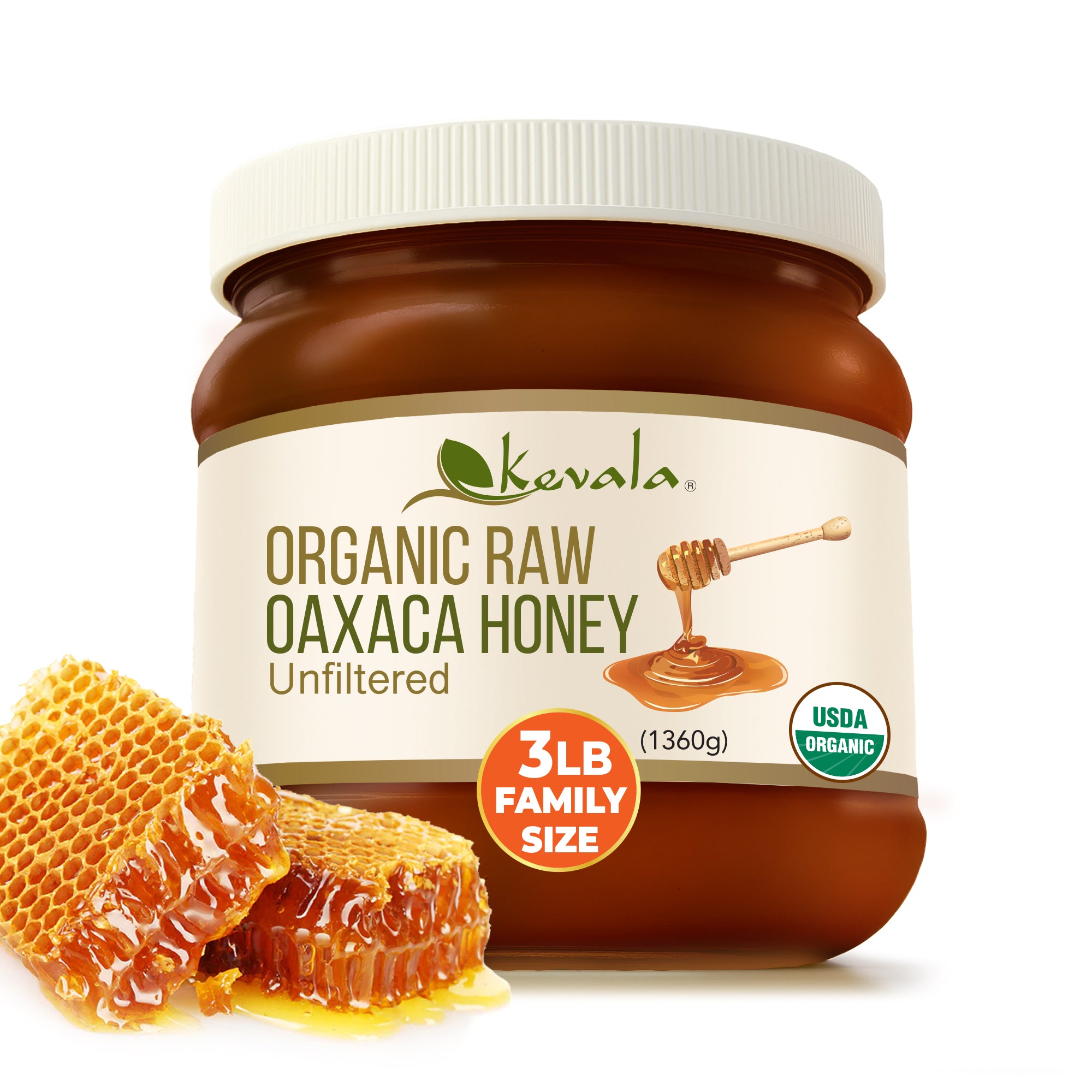 Organic Raw Oaxaca Honey 3 lb