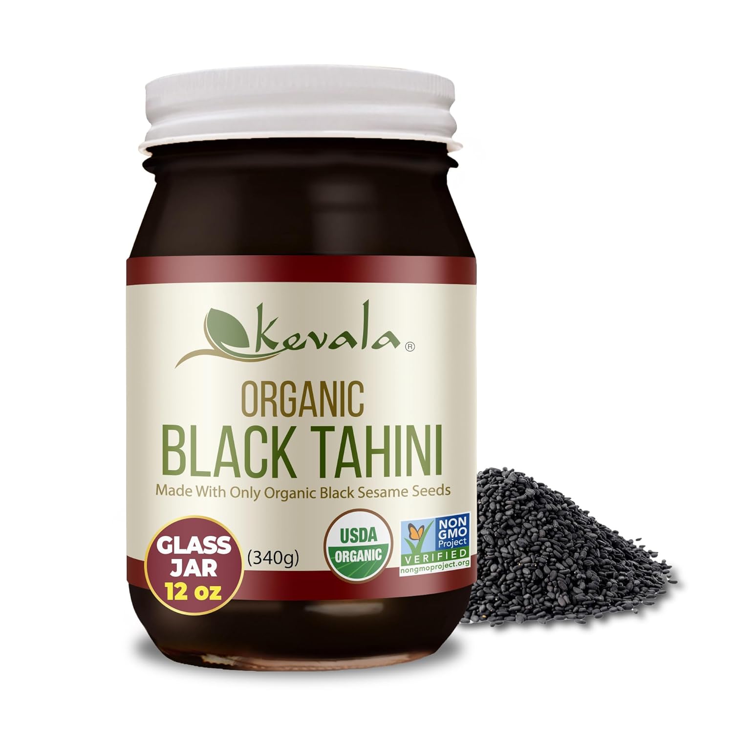Organic Black Tahini 12 oz