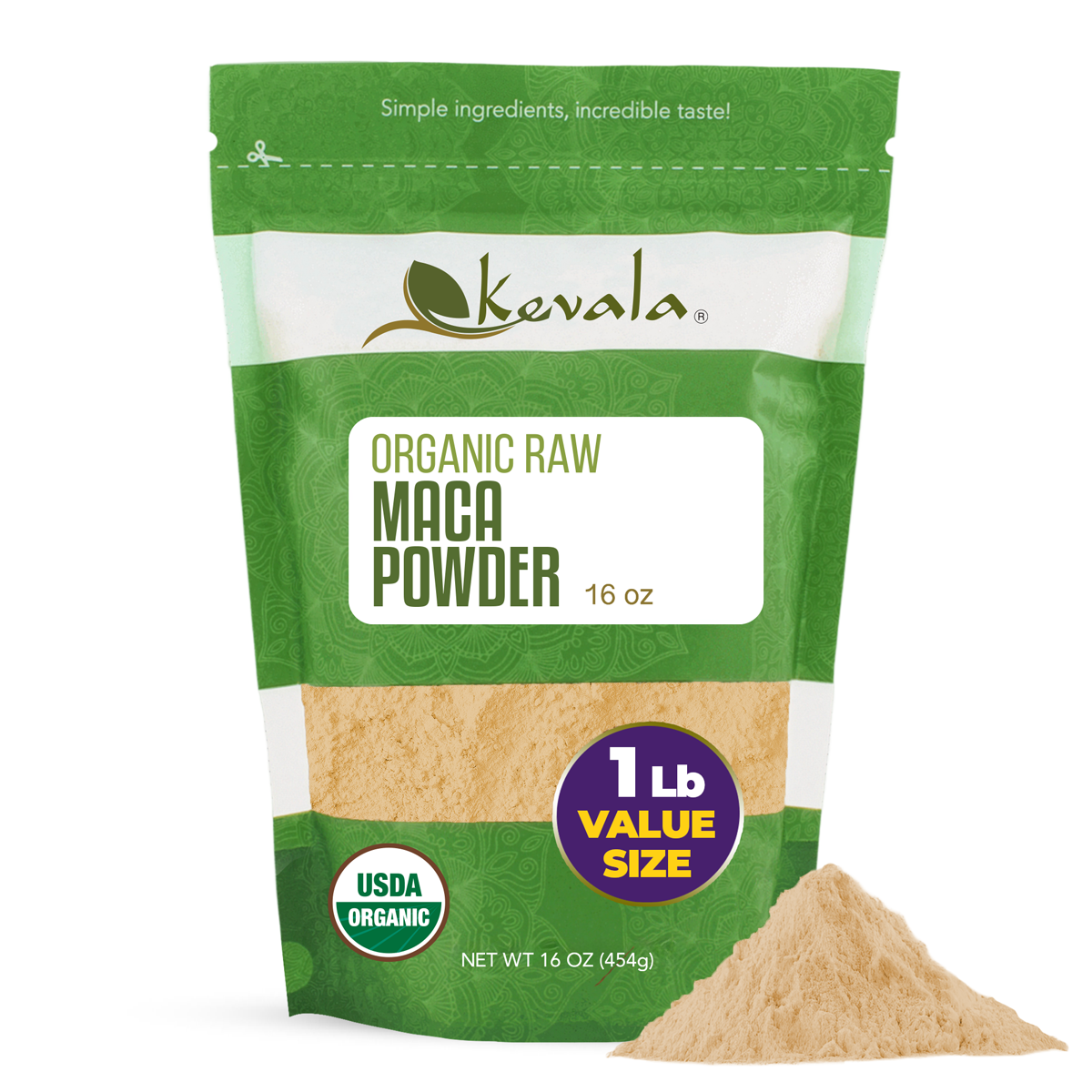 Organic Maca Powder 16 oz