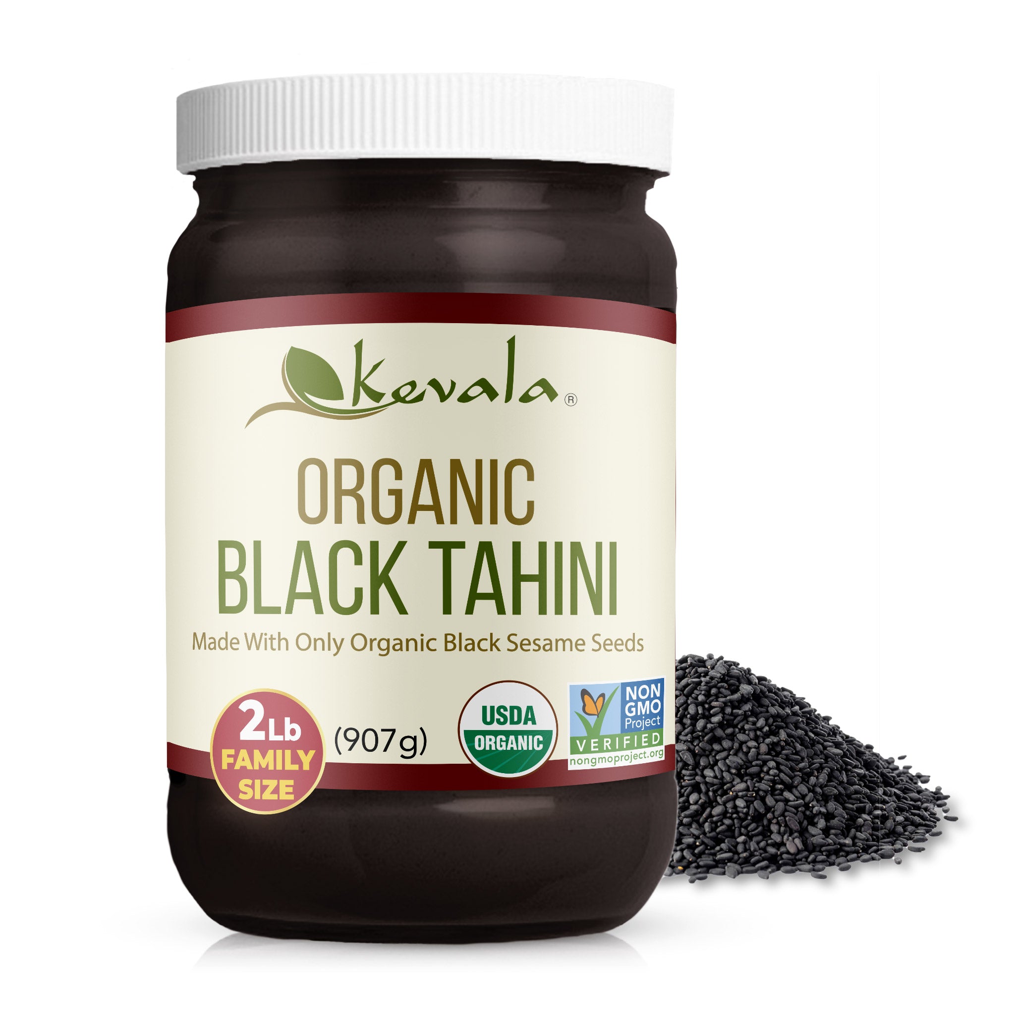 Organic Black Tahini 2 lb