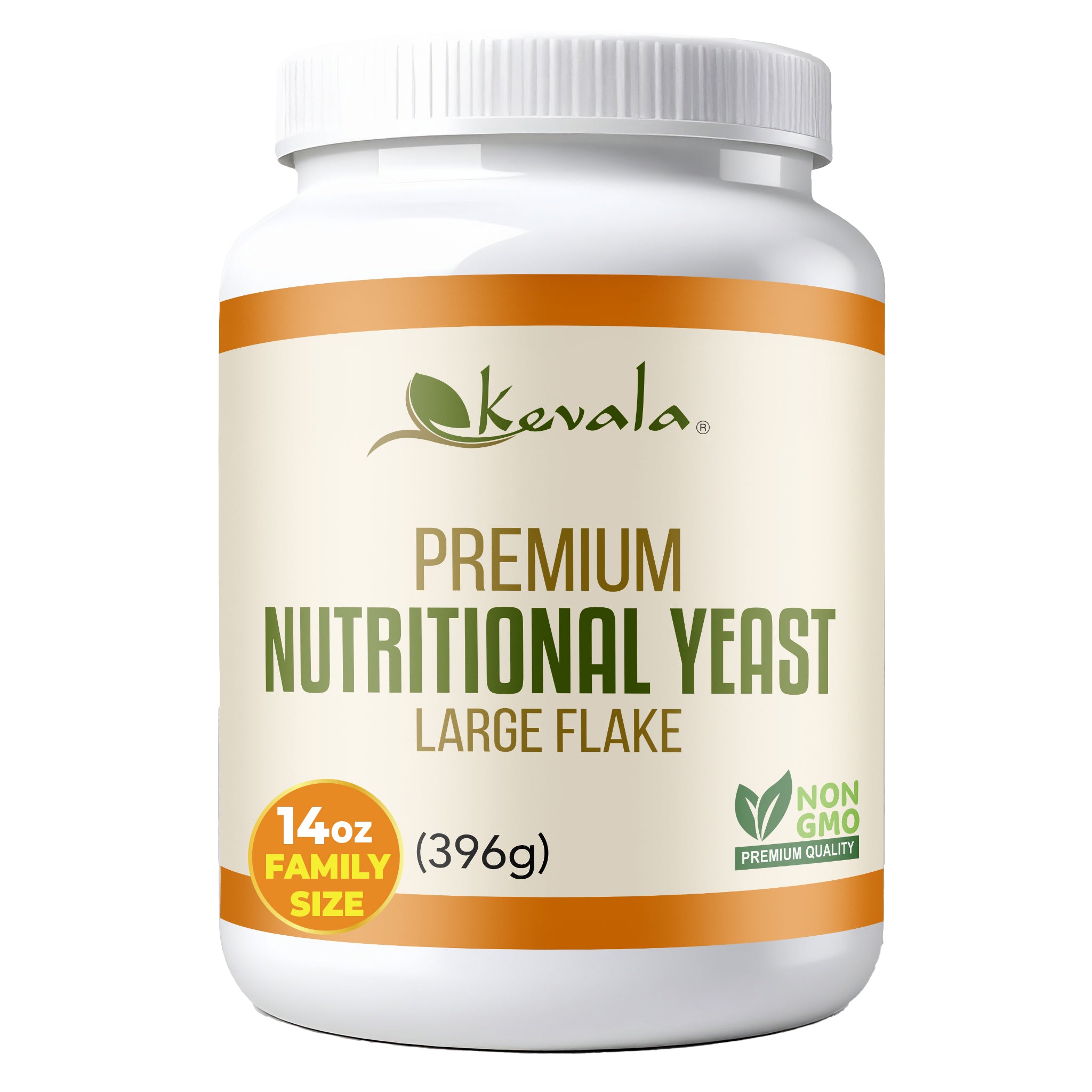 Nutritional Yeast, Large Flake, 14 oz (Fortified)