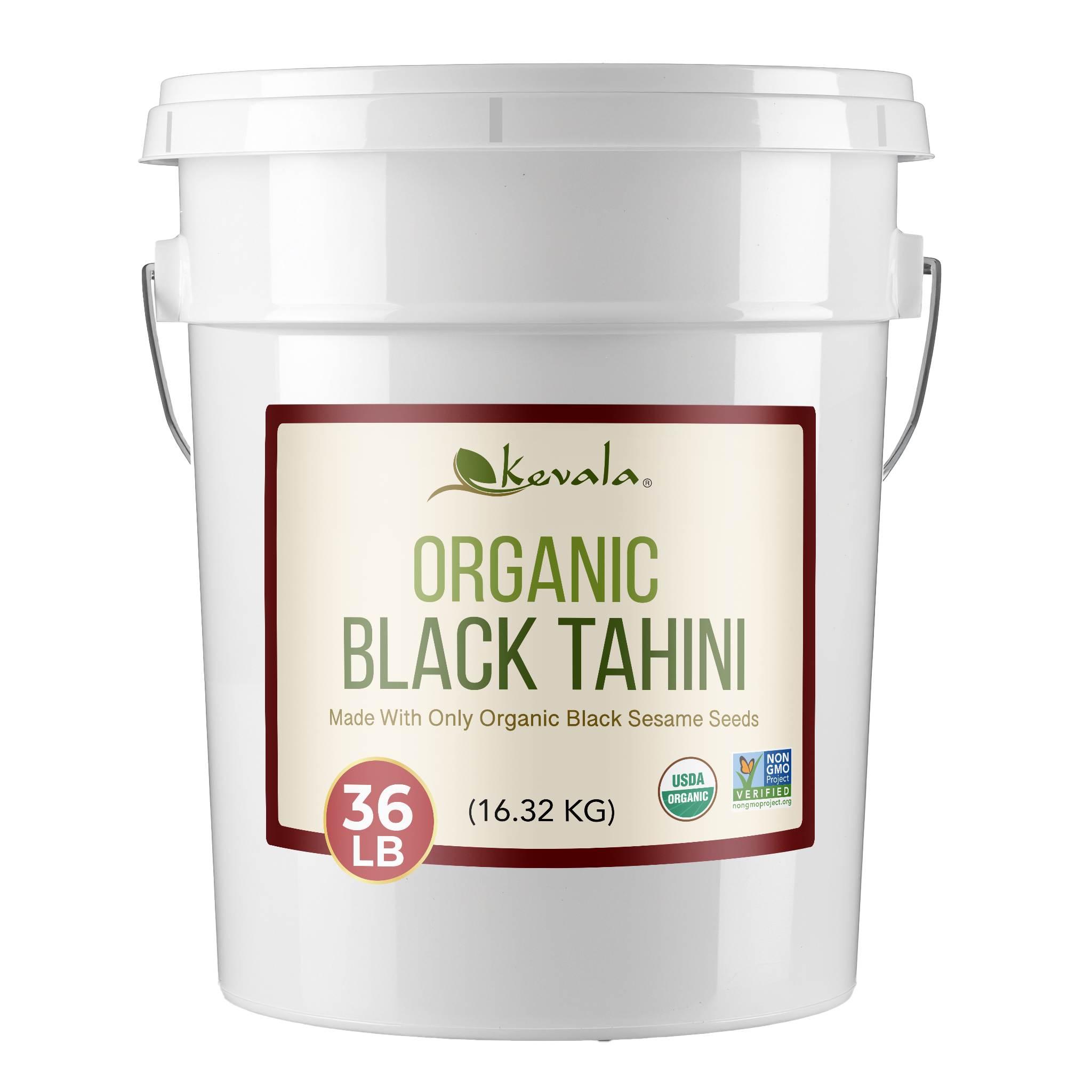 Organic Black Tahini 36 lb