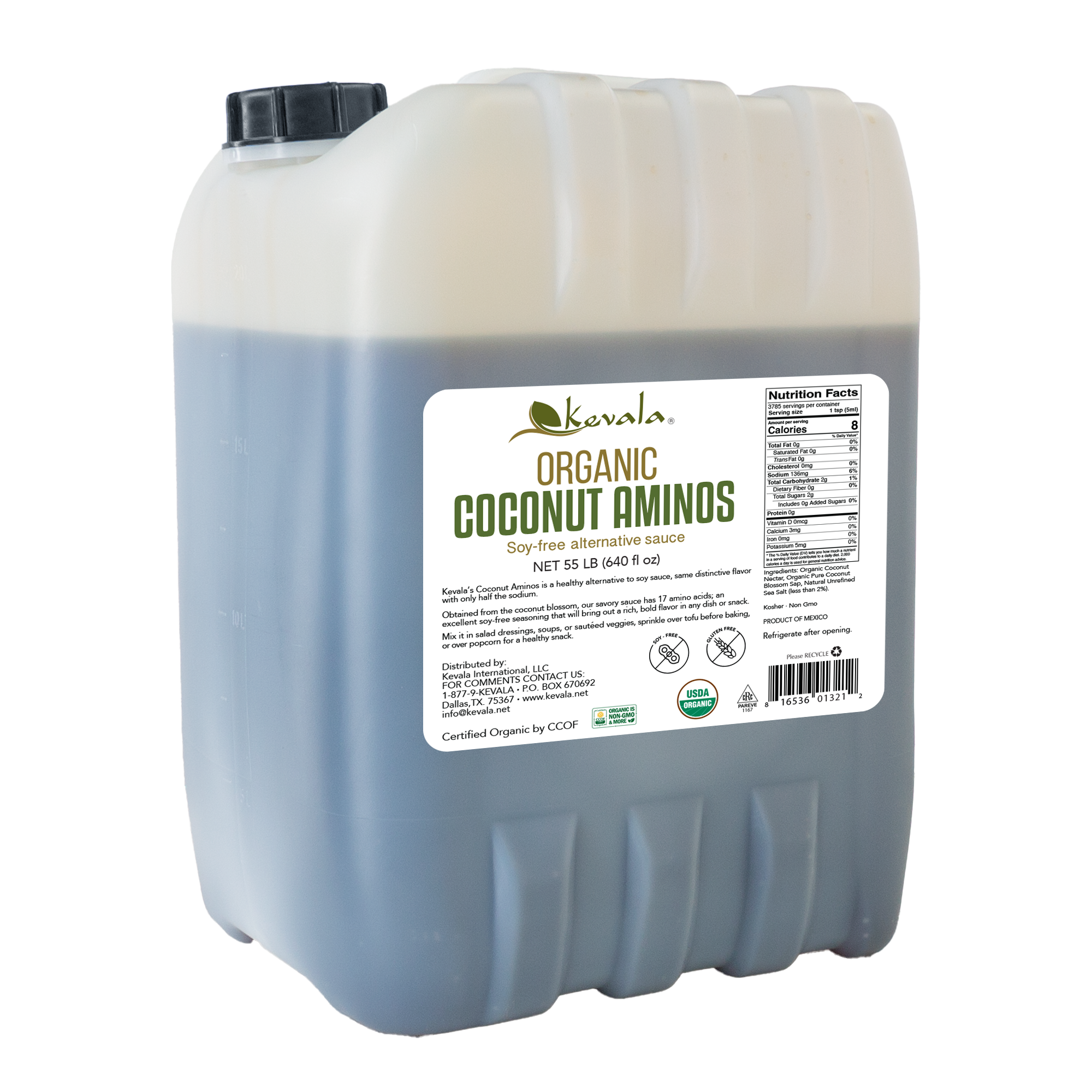 Coconut Aminos 55 lb