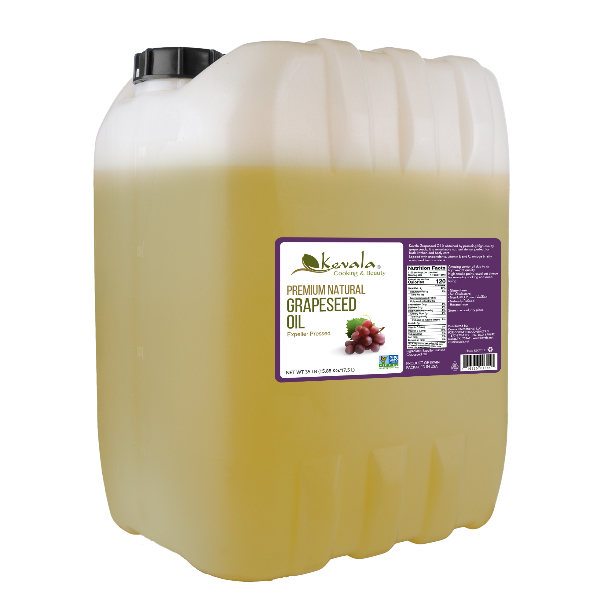 Grapeseed Oil 35 lb