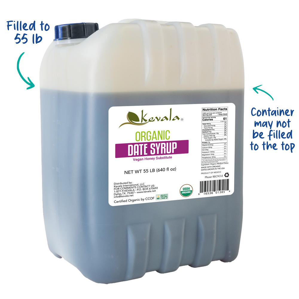 Organic Date Syrup 55 lb