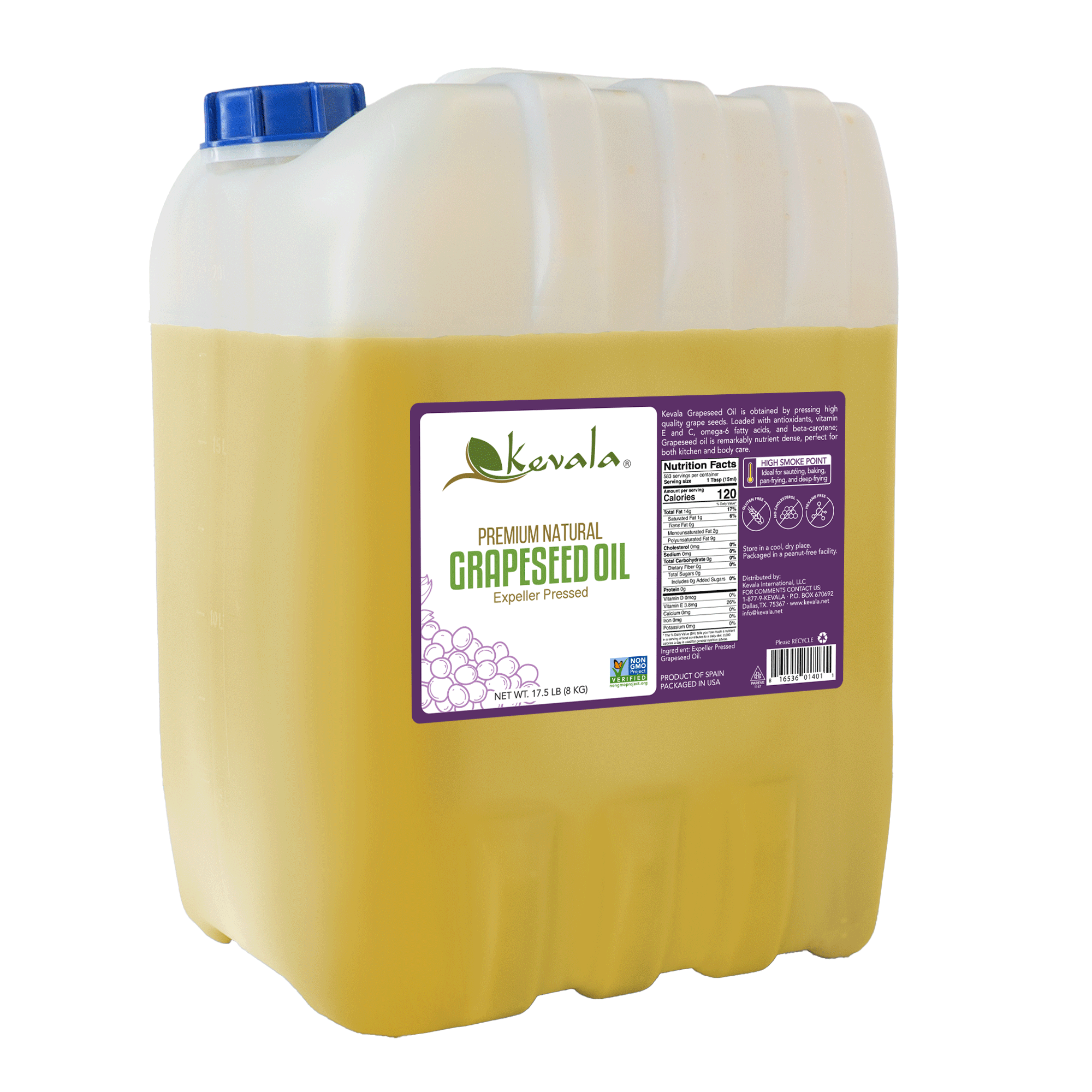 Grapeseed Oil 17.5 lb