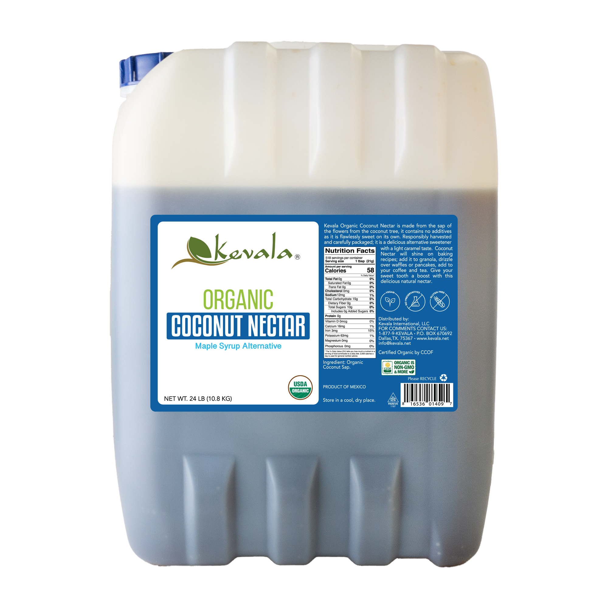 Coconut Nectar 24 lb