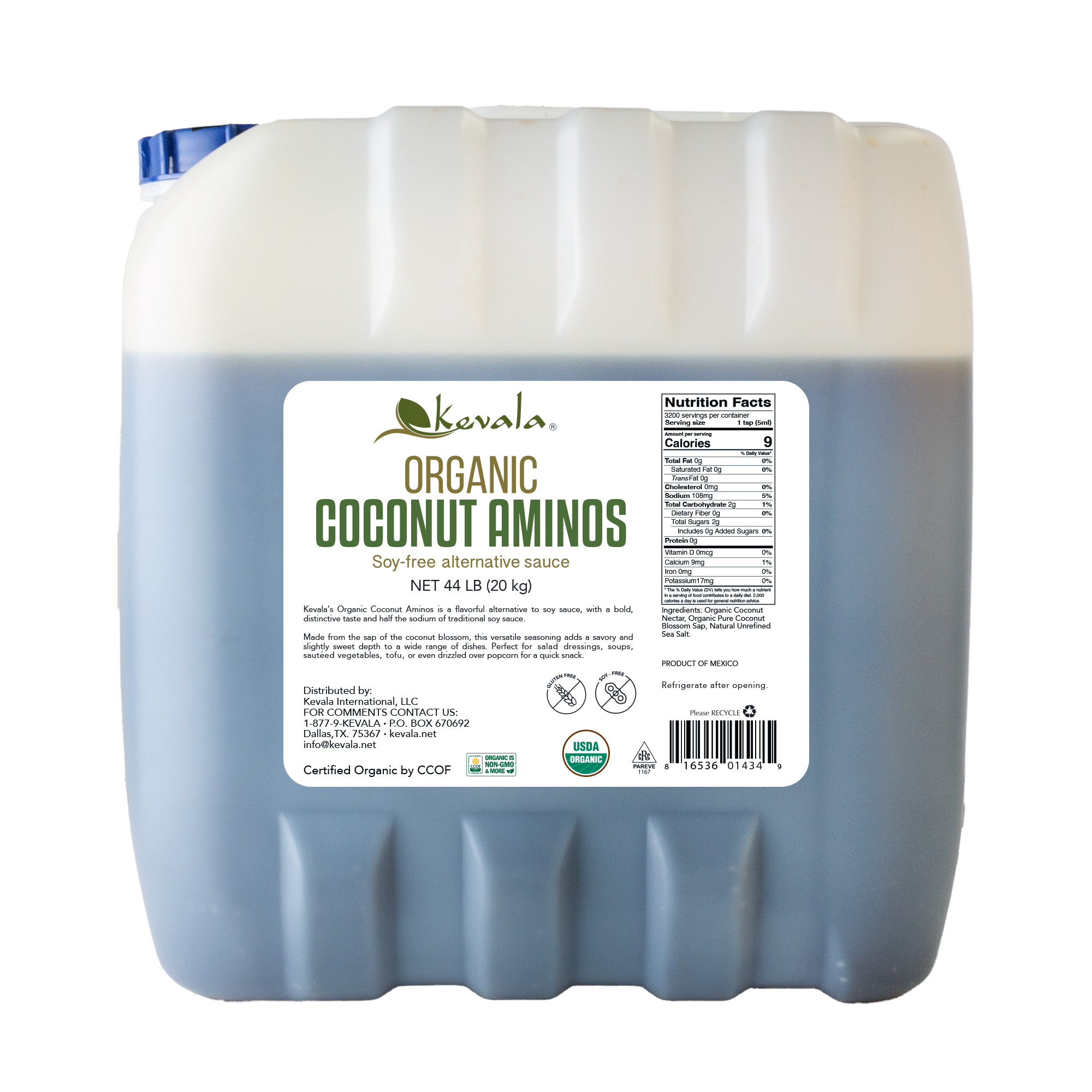 Coconut Aminos 44 lb