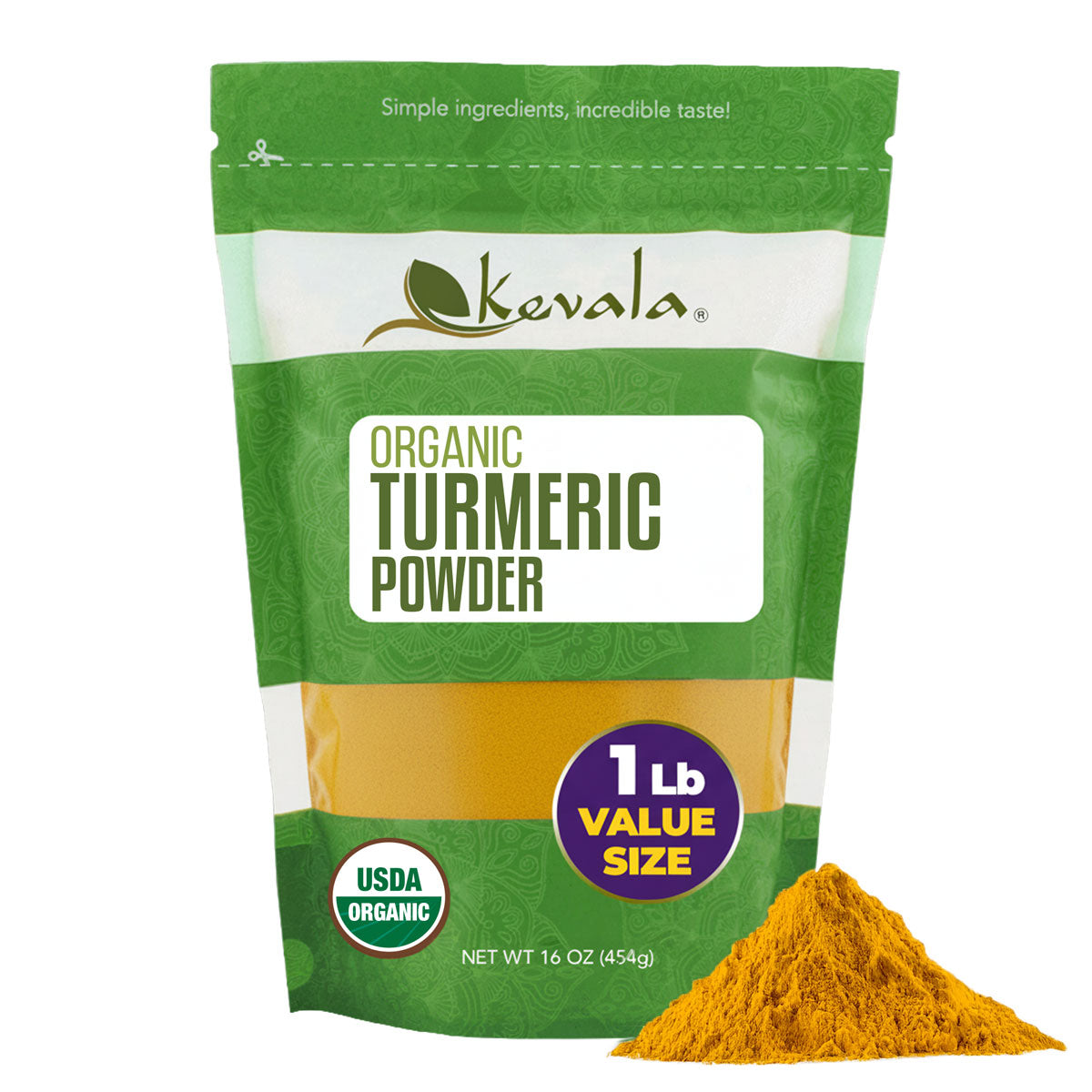 Organic Turmeric Powder 1 lb