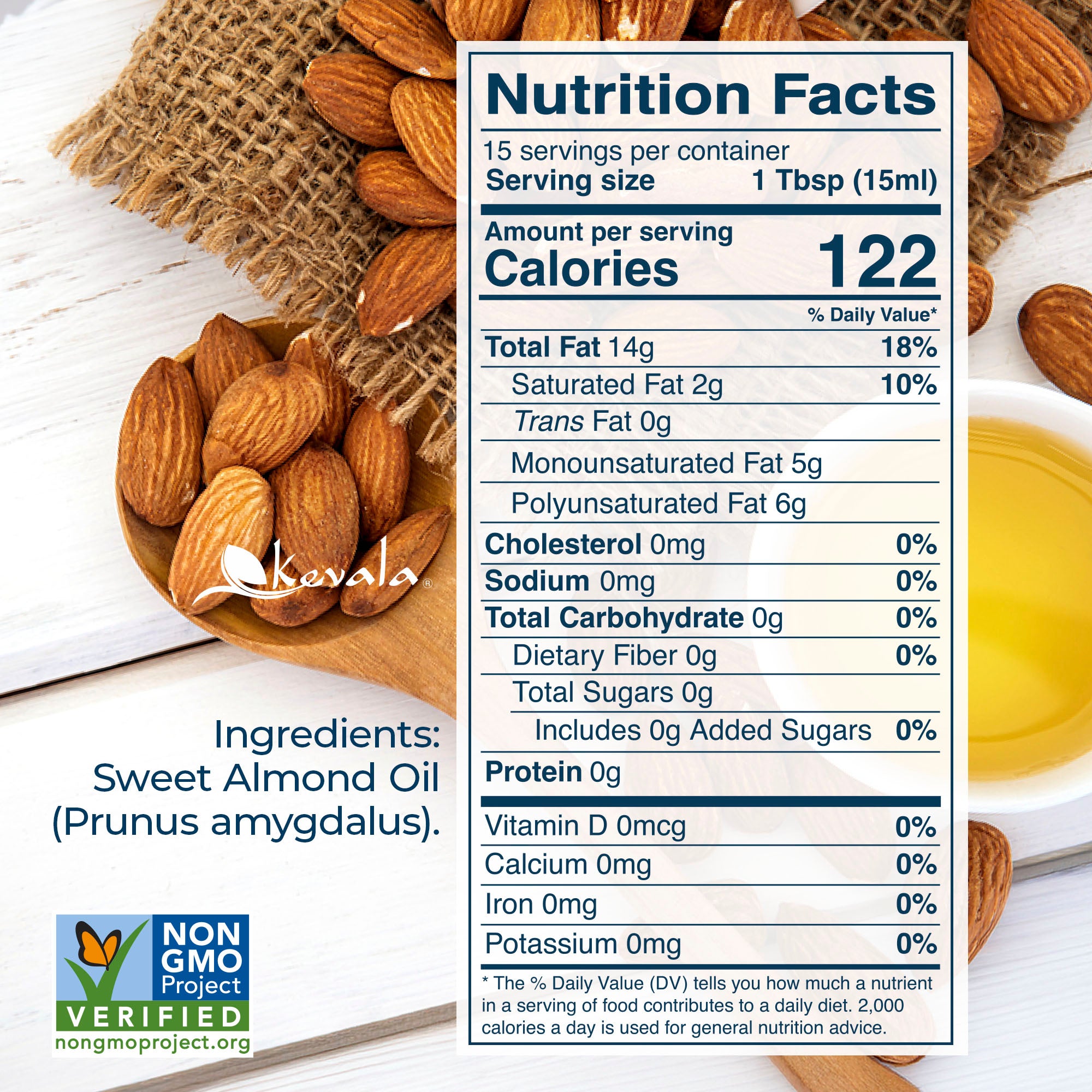 Almond Oil 128 fl oz (1 Gal)