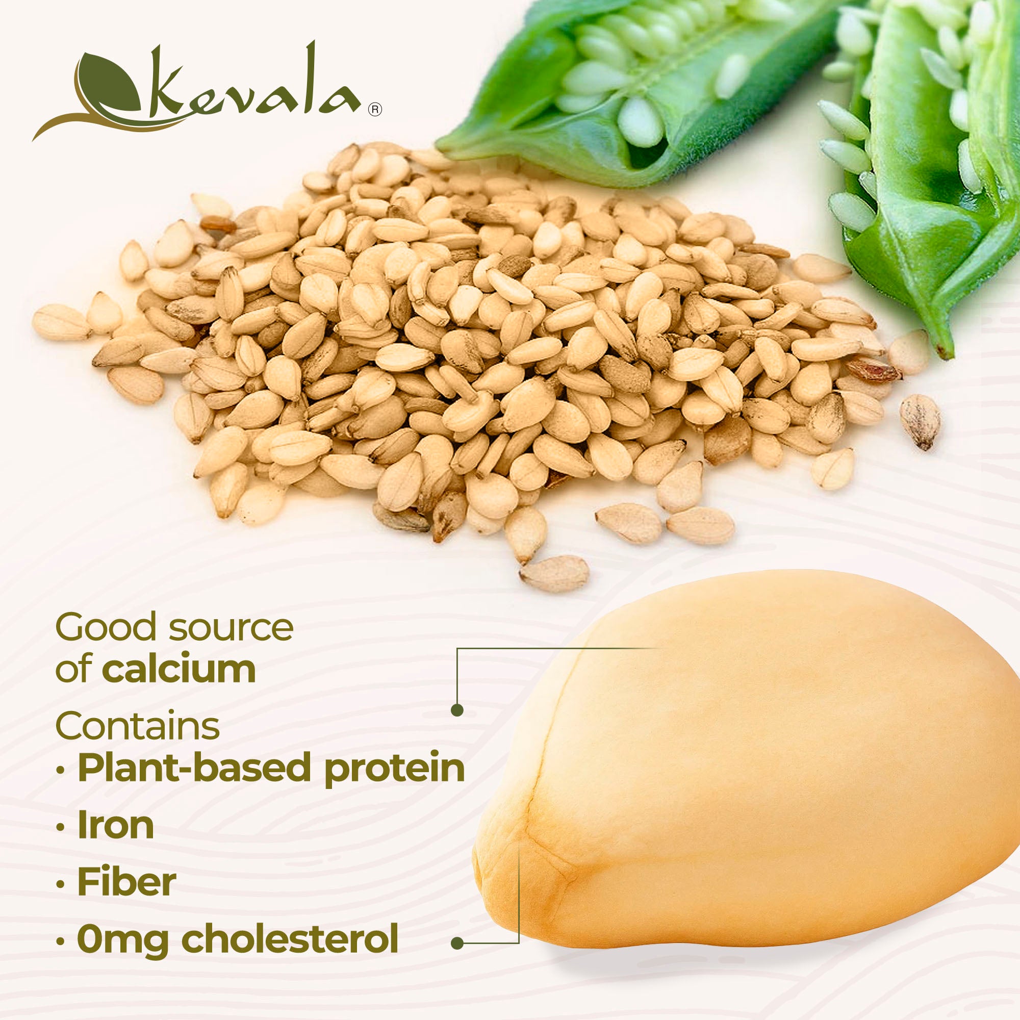 Organic Toasted Sesame Seeds (Unhulled) 32 oz