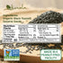 Organic Black Toasted Sesame Seeds 16 oz