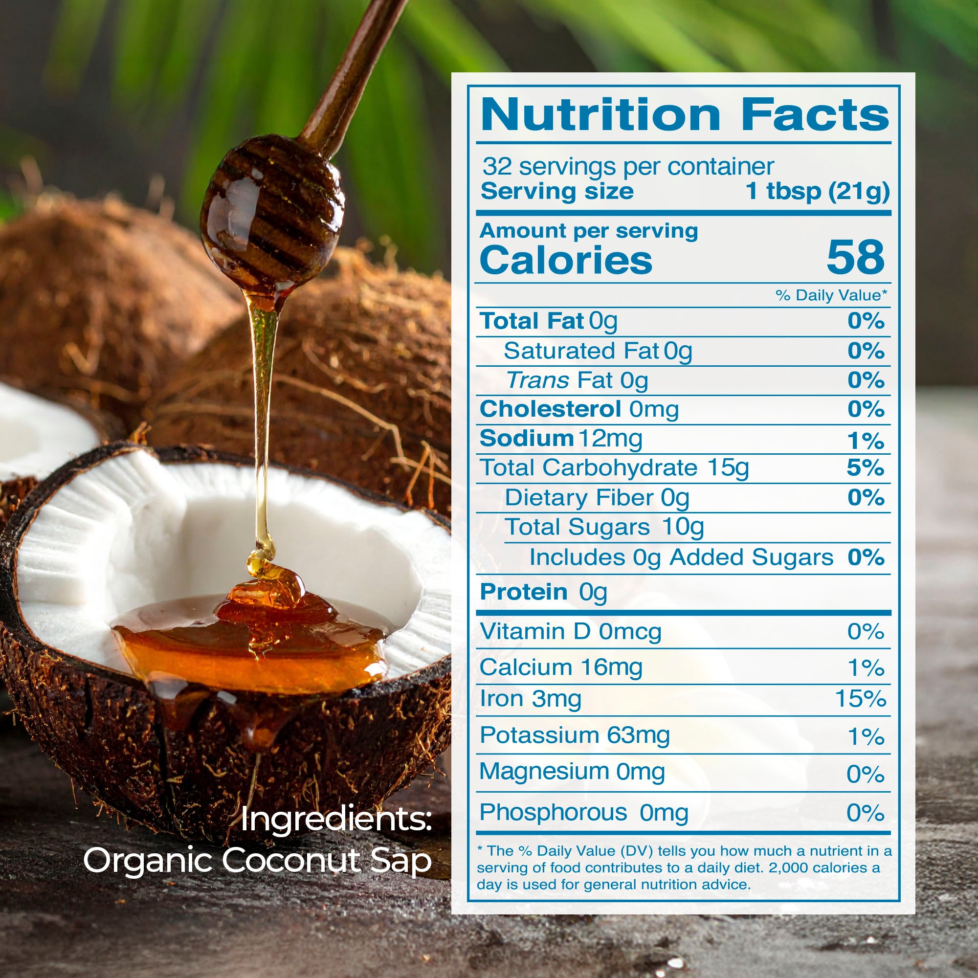 Organic Coconut Nectar 23.5 oz