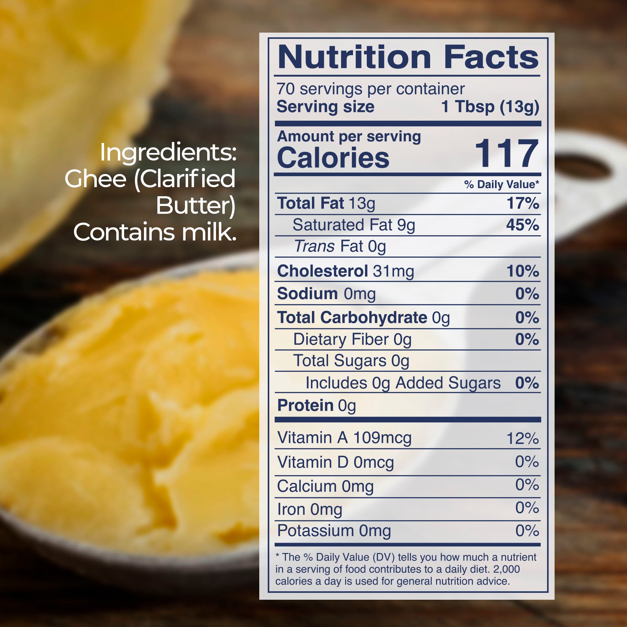Traditional Ghee,  2 lb