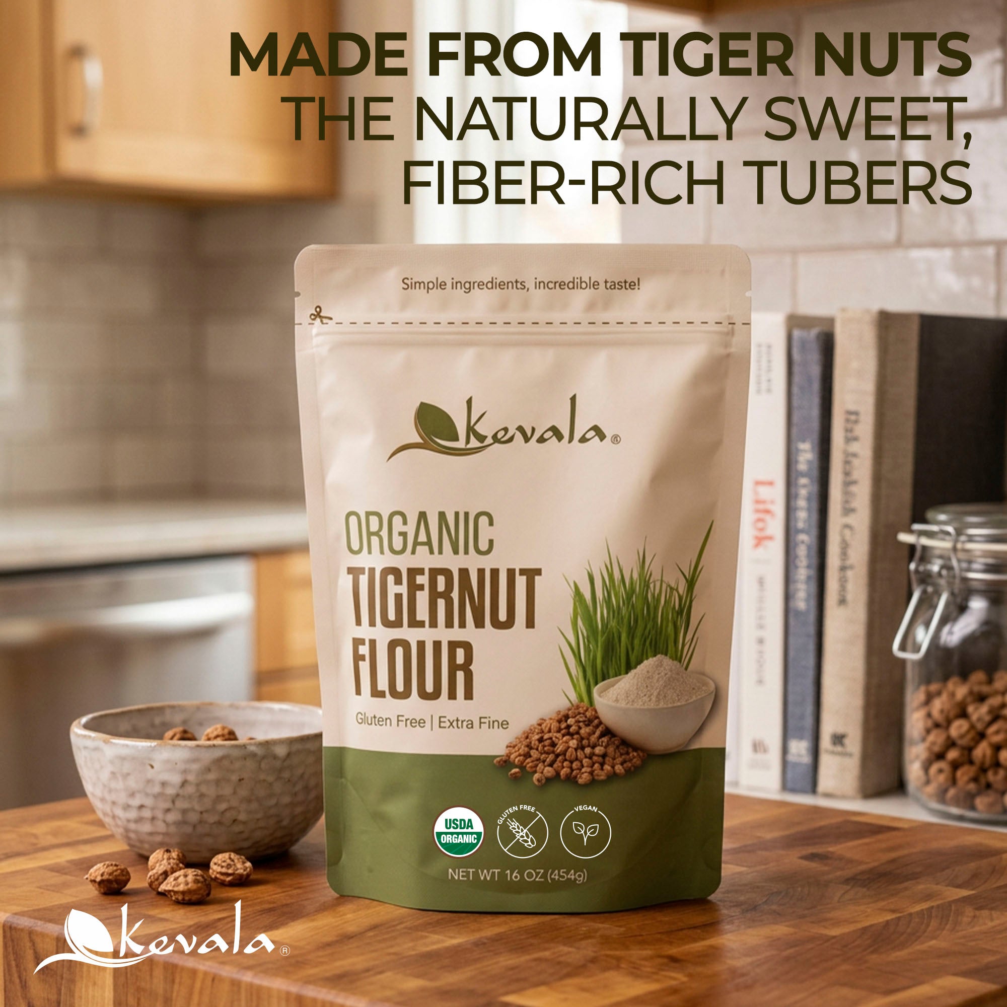 Organic Tigernut Flour 1 lb