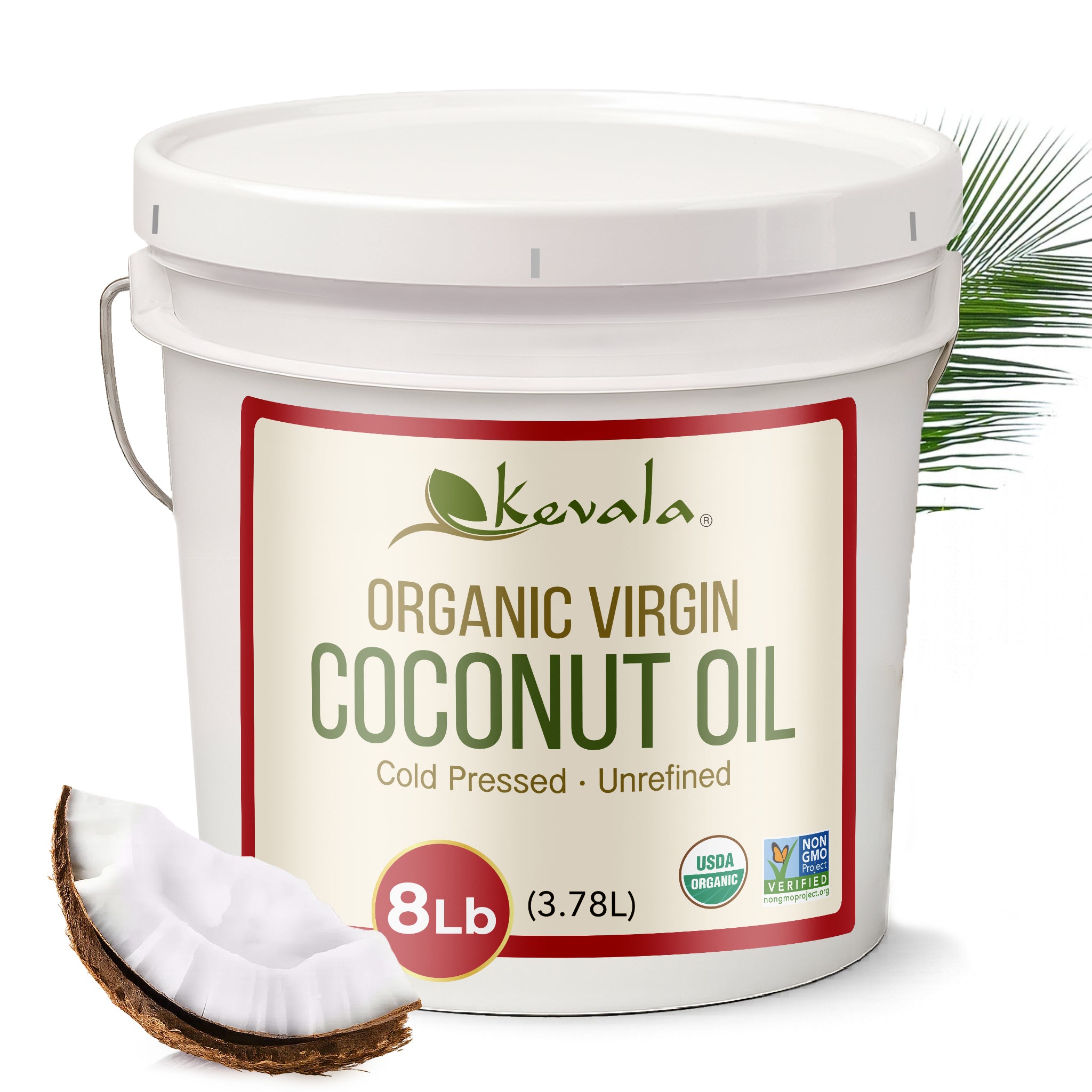 Organic Coconut Oil 8 lb