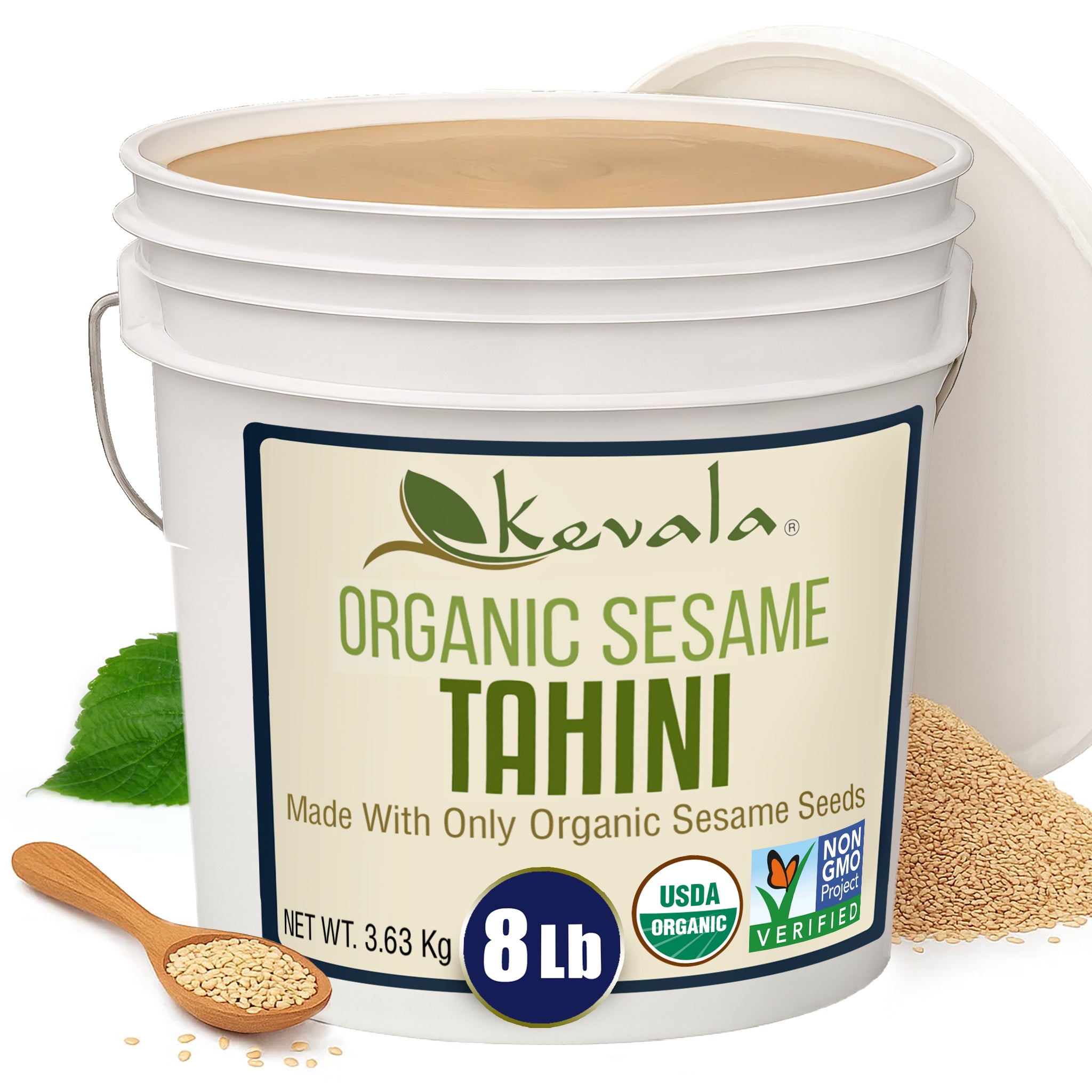 Organic Sesame Tahini 8 lb