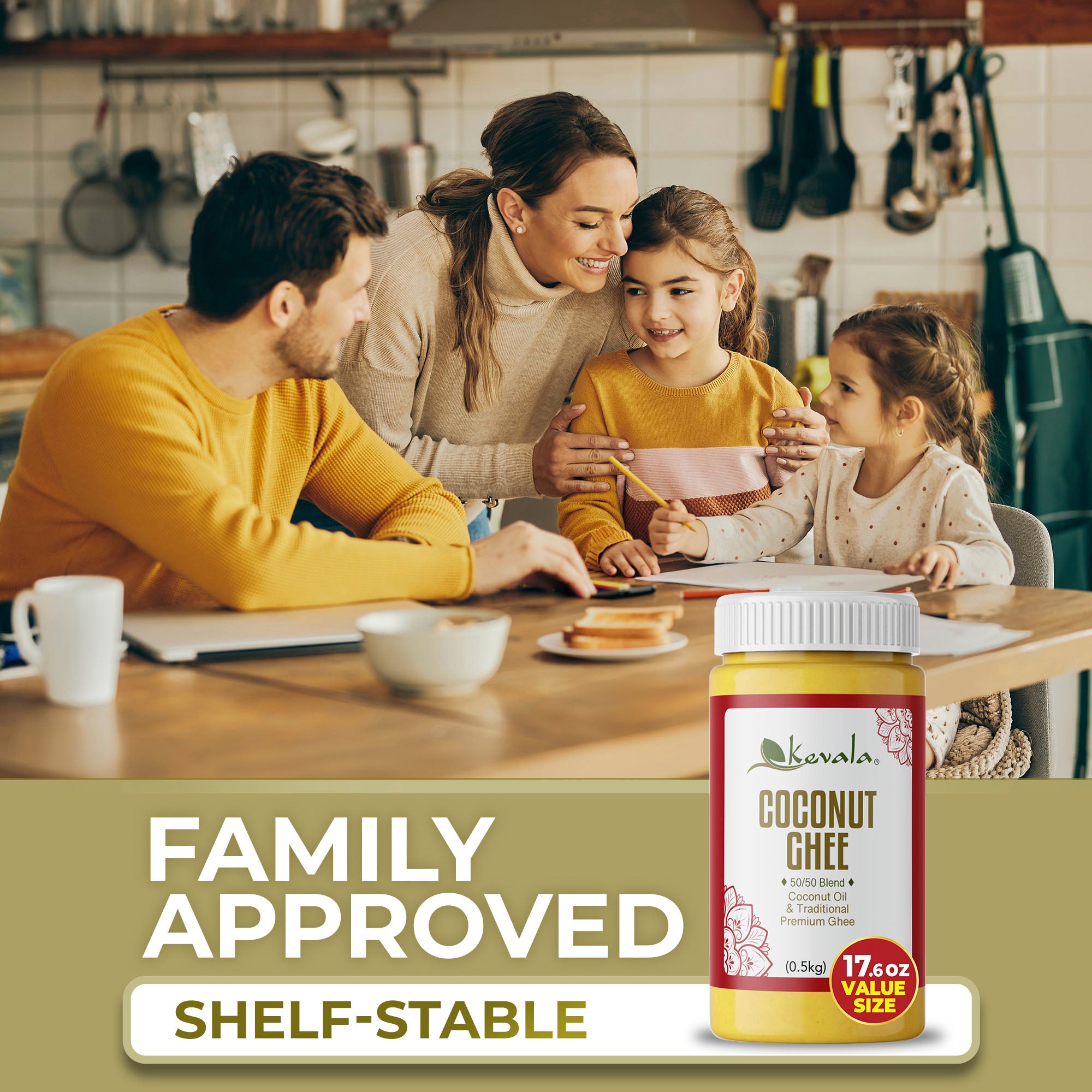 Coconut Ghee 17.6 oz