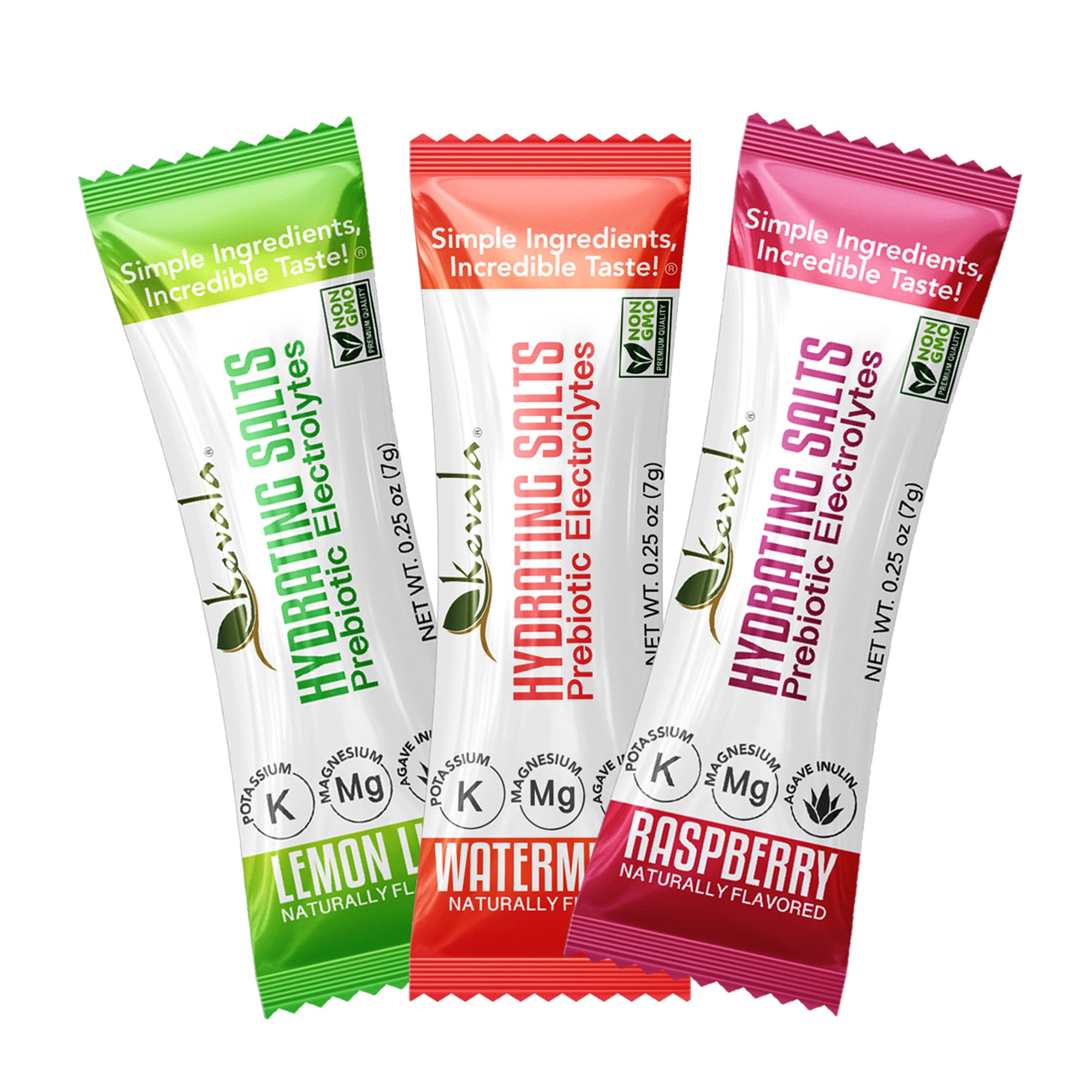 Hydrating Salts Prebiotic Electrolytes Variety Pack 15 Sticks